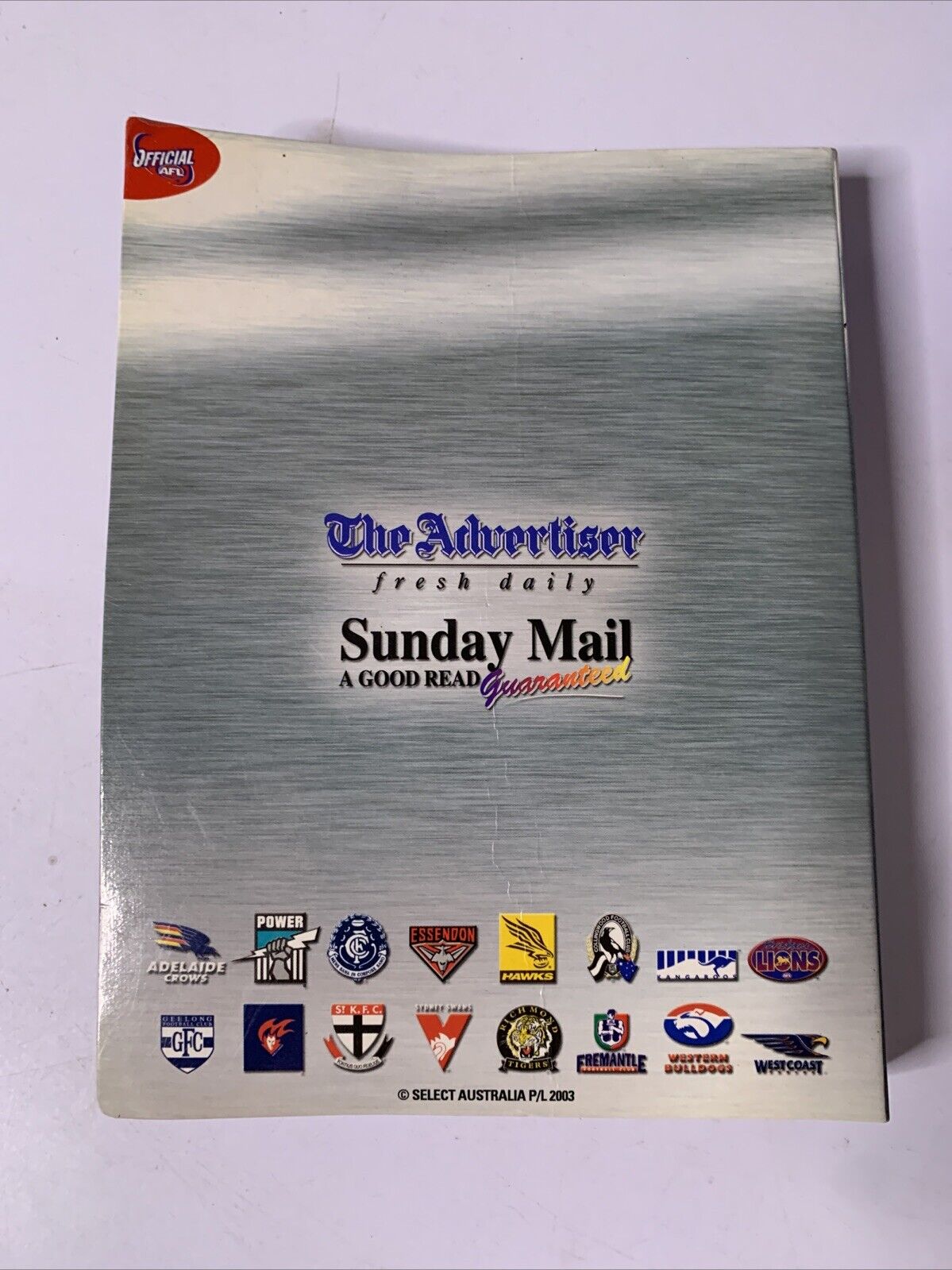 AFL Superstars 2003 Football Collector Card Album Full Set of 128 Cards