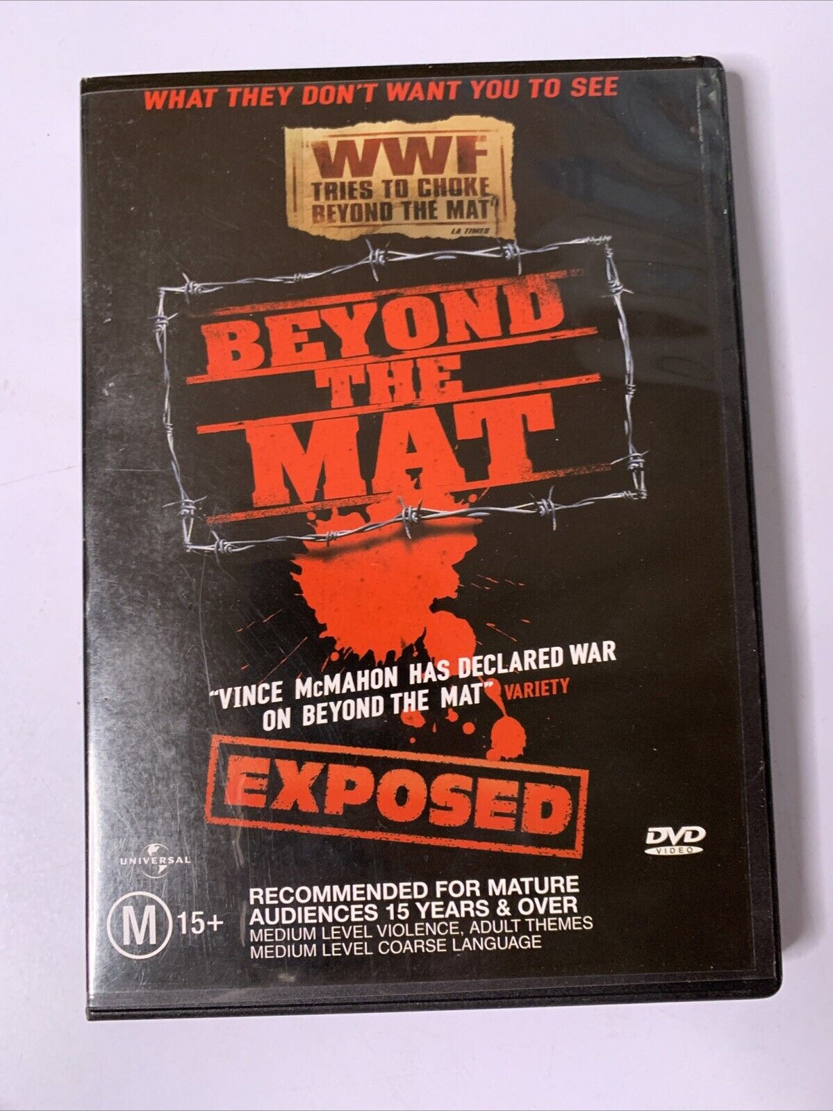 WWE Beyond the Mat Exposed (DVD, 2000) Region 4