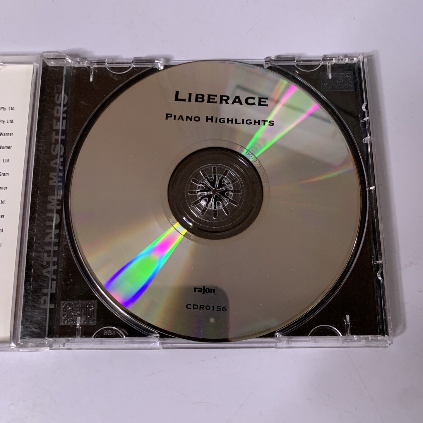 Piano Highlights by Liberace (CD, 1992) Album