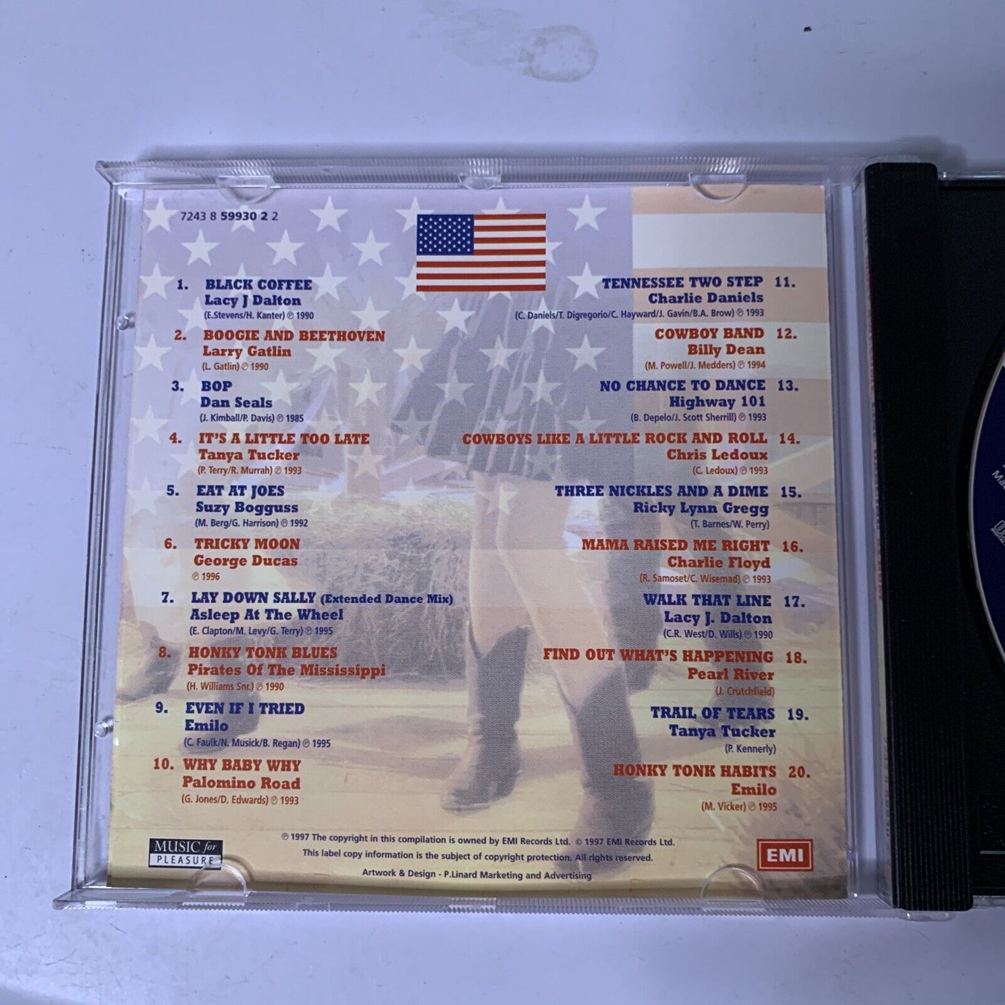 The Most Awesome Line Dancing Album (CD, 1997)