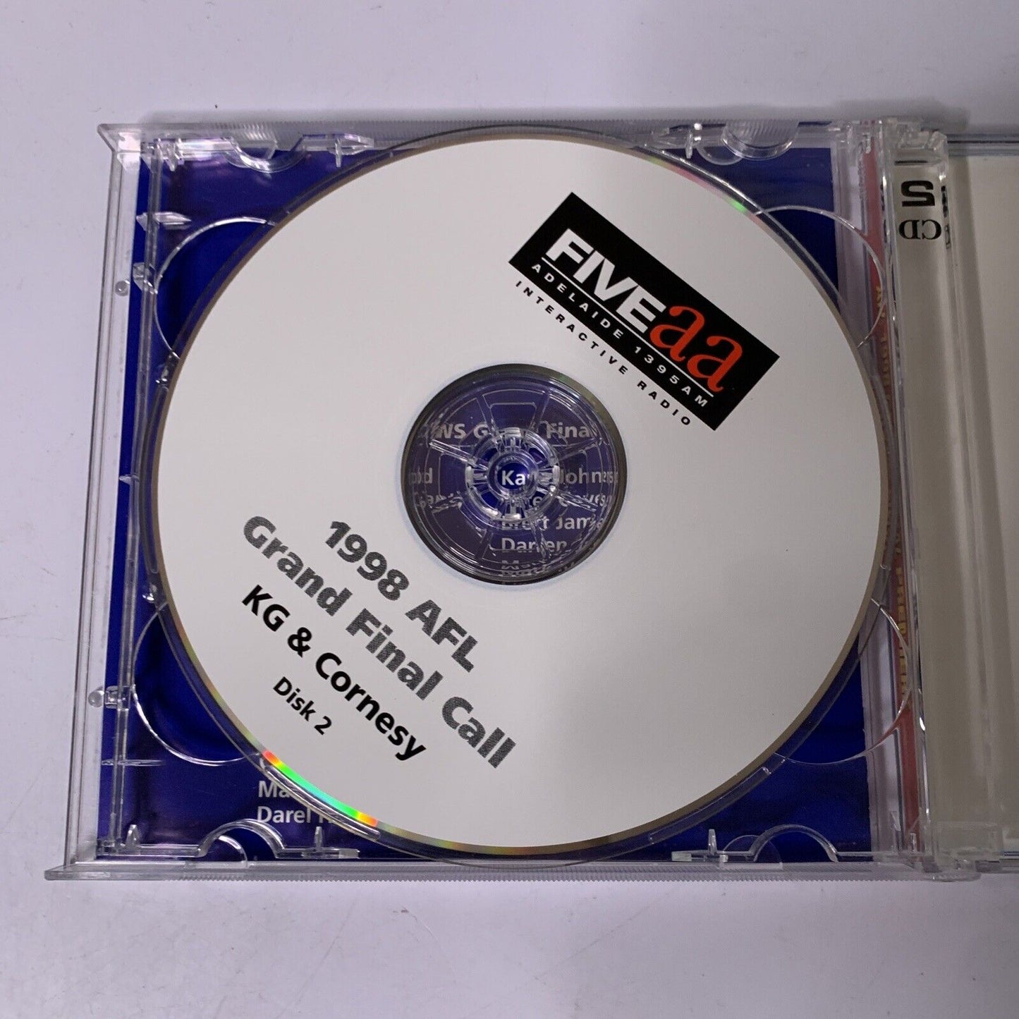 Adelaide Crows AFL 1998 Grand Final Premiers Call (CD, 2-Disc Set) KG & Cornesy