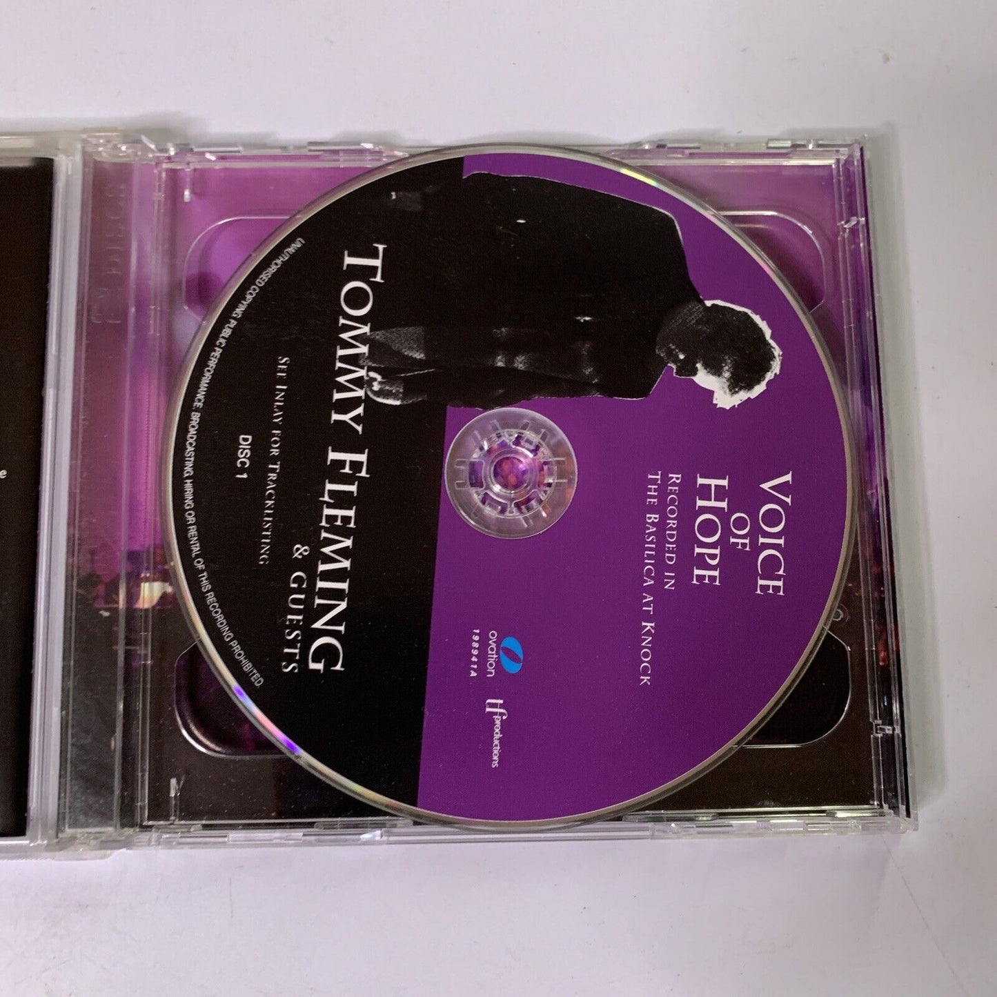 Tommy Fleming & Guests Voice Of Hope (CD, 2005, 2-Disc Set) Album
