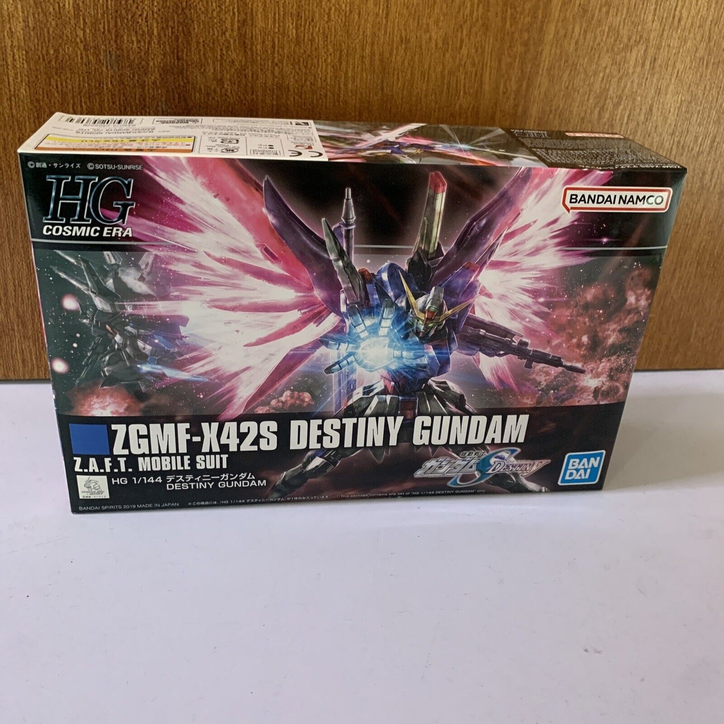 ZGMF-X42S Destiny Gundam HGCE 1/144 Bandai Gundam Gunpla 2019 JAPAN NEW