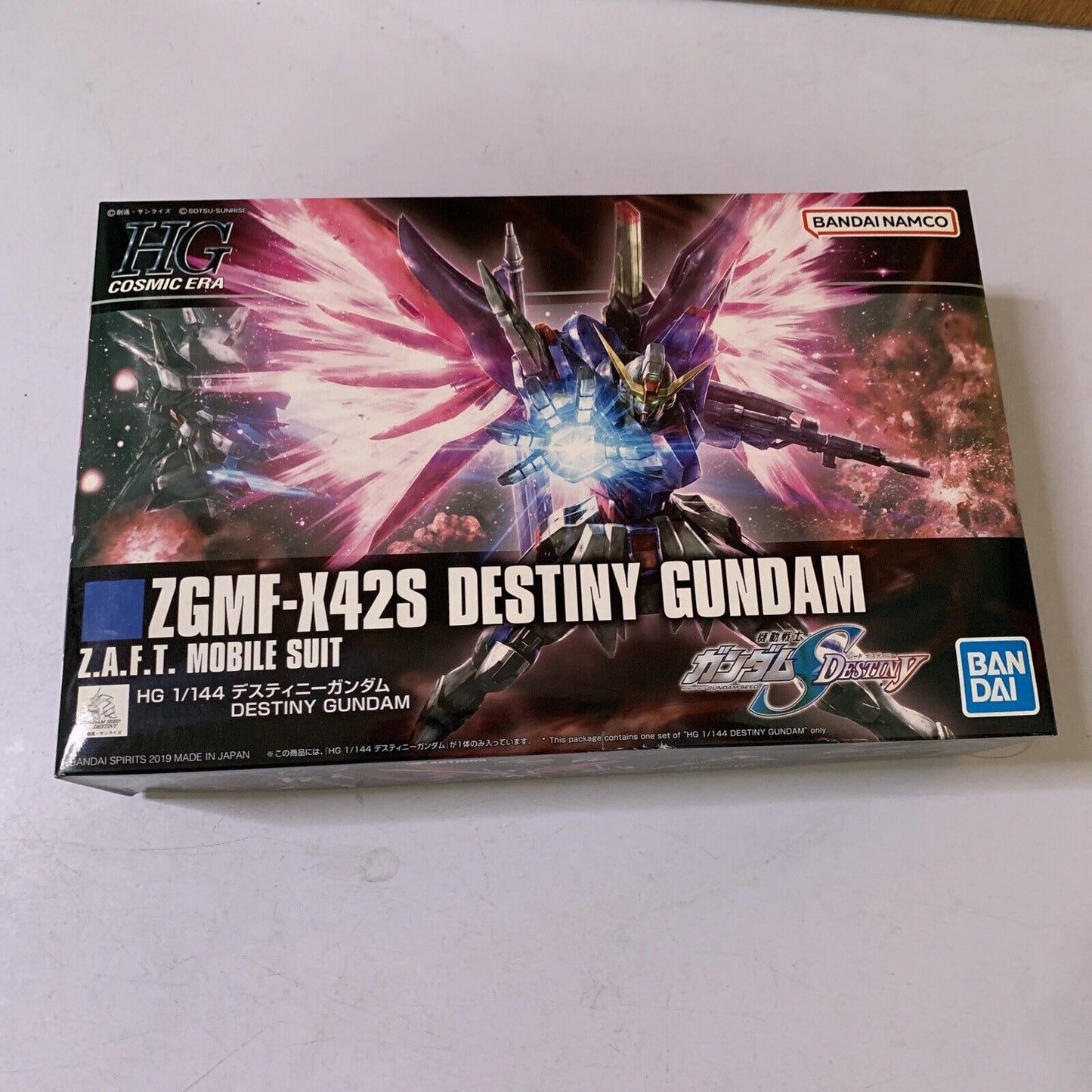 ZGMF-X42S Destiny Gundam HGCE 1/144 Bandai Gundam Gunpla 2019 JAPAN NEW