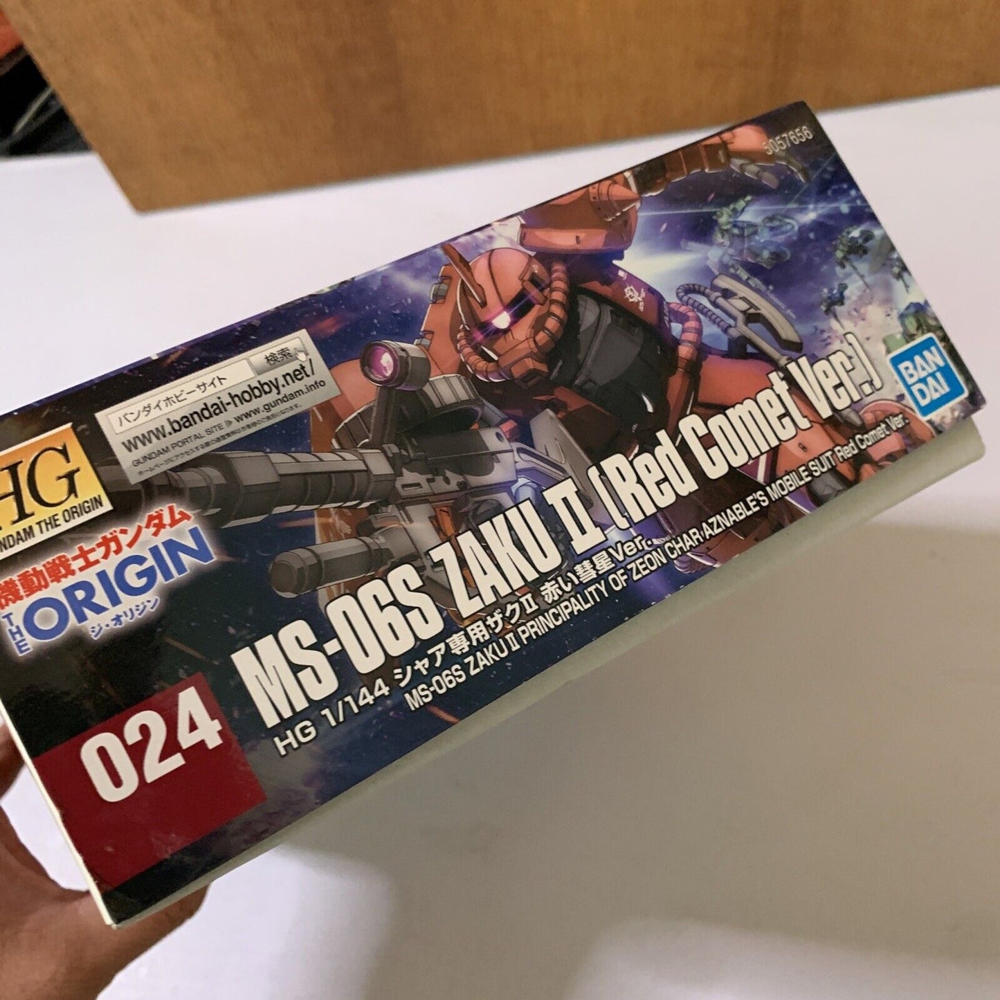 MS-06S Zaku II Red Comet Ver. HG 1/144 Gundam Bandai Model Kit 2019 JAPAN NEW