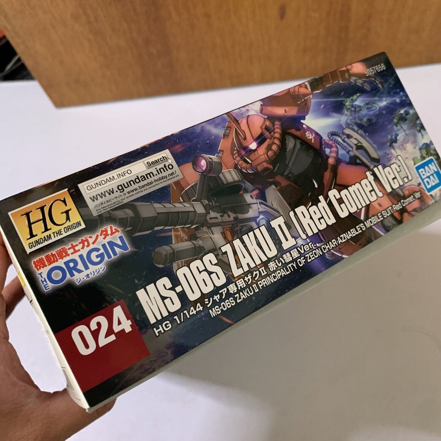 MS-06S Zaku II Red Comet Ver. HG 1/144 Gundam Bandai Model Kit 2019 JAPAN NEW