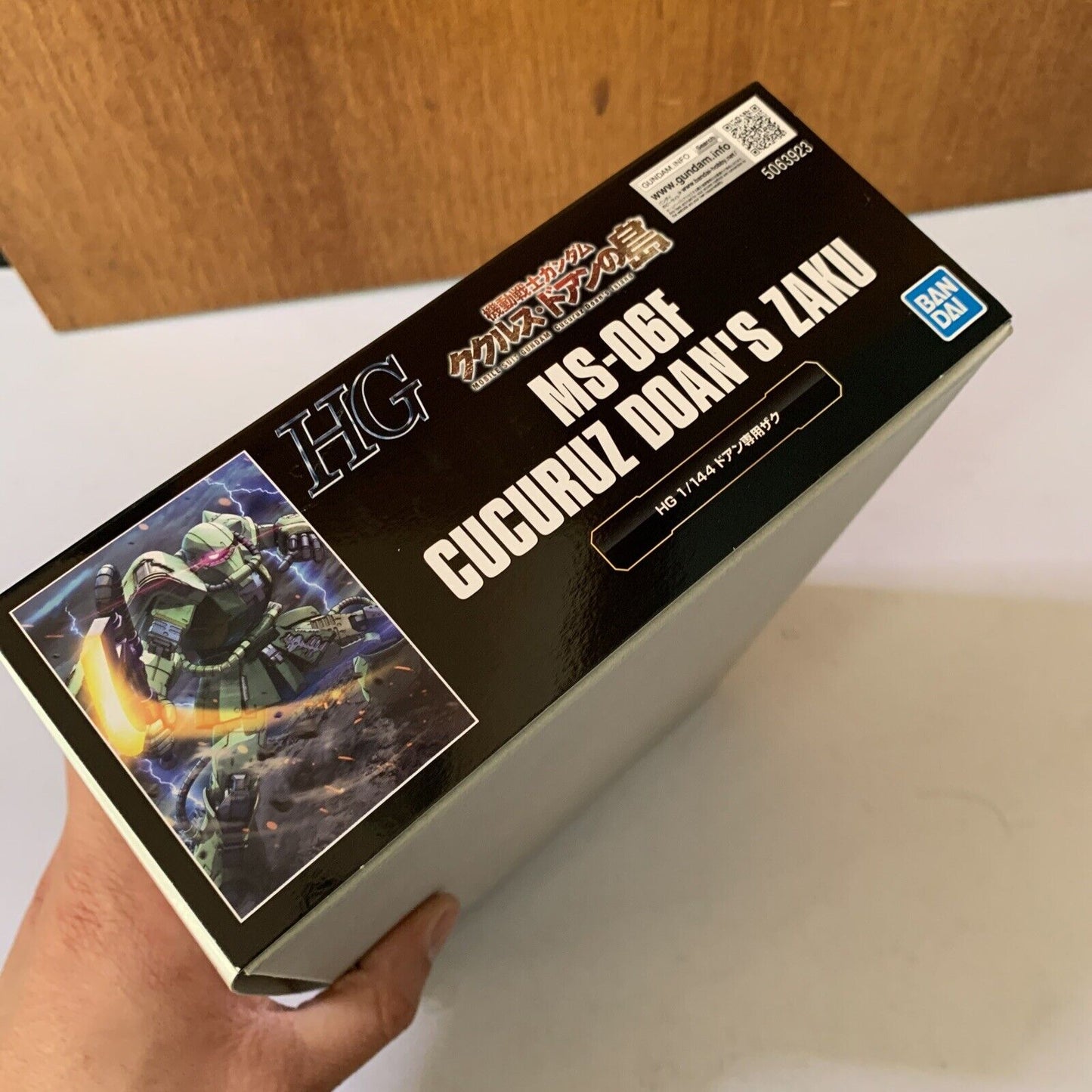 MS-06F Cucuruz Doan’s Zaku HG 1/144 Premium Bandai Mobile Suit Gundam 2022 NEW