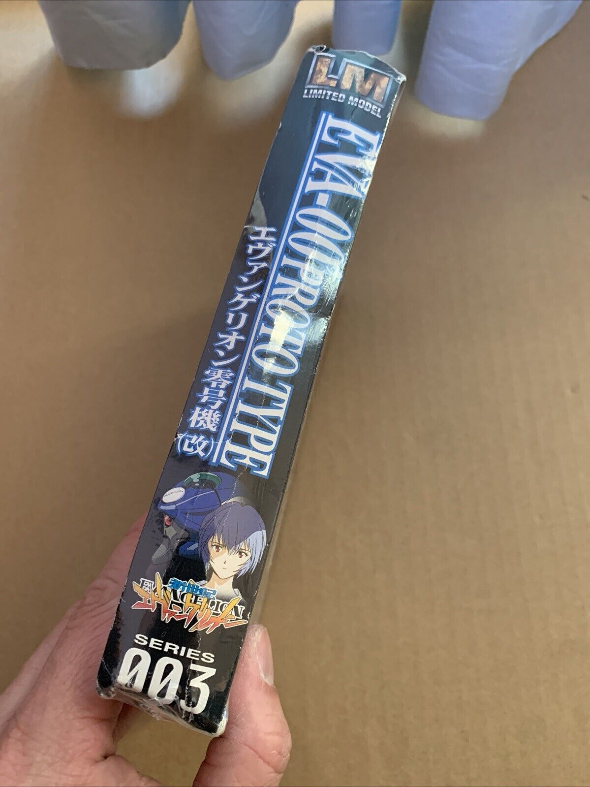 Rei Ayanami Blue EVA-00 ProtoType Bandai Evangelion 1996 Limited Model NEW