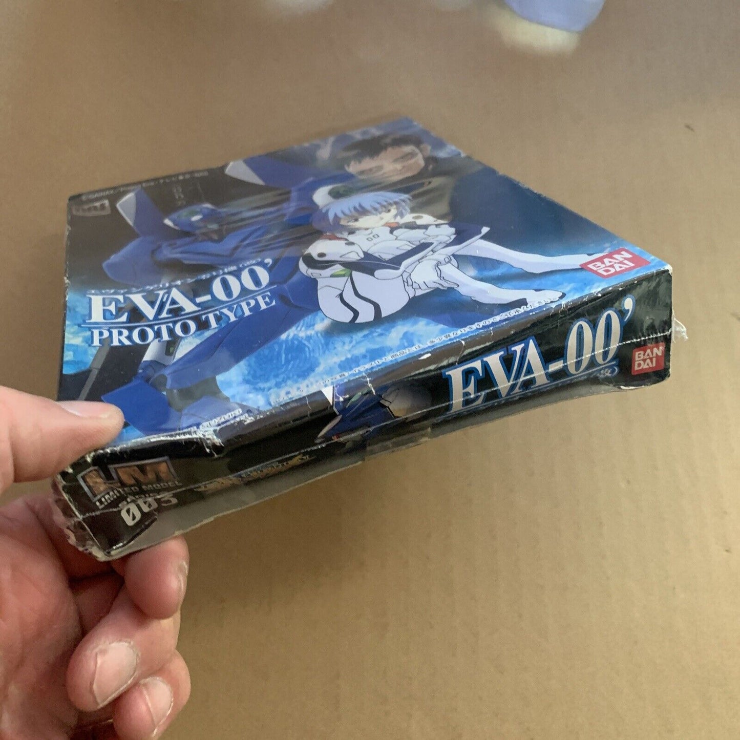 Rei Ayanami Blue EVA-00 ProtoType Bandai Evangelion 1996 Limited Model NEW