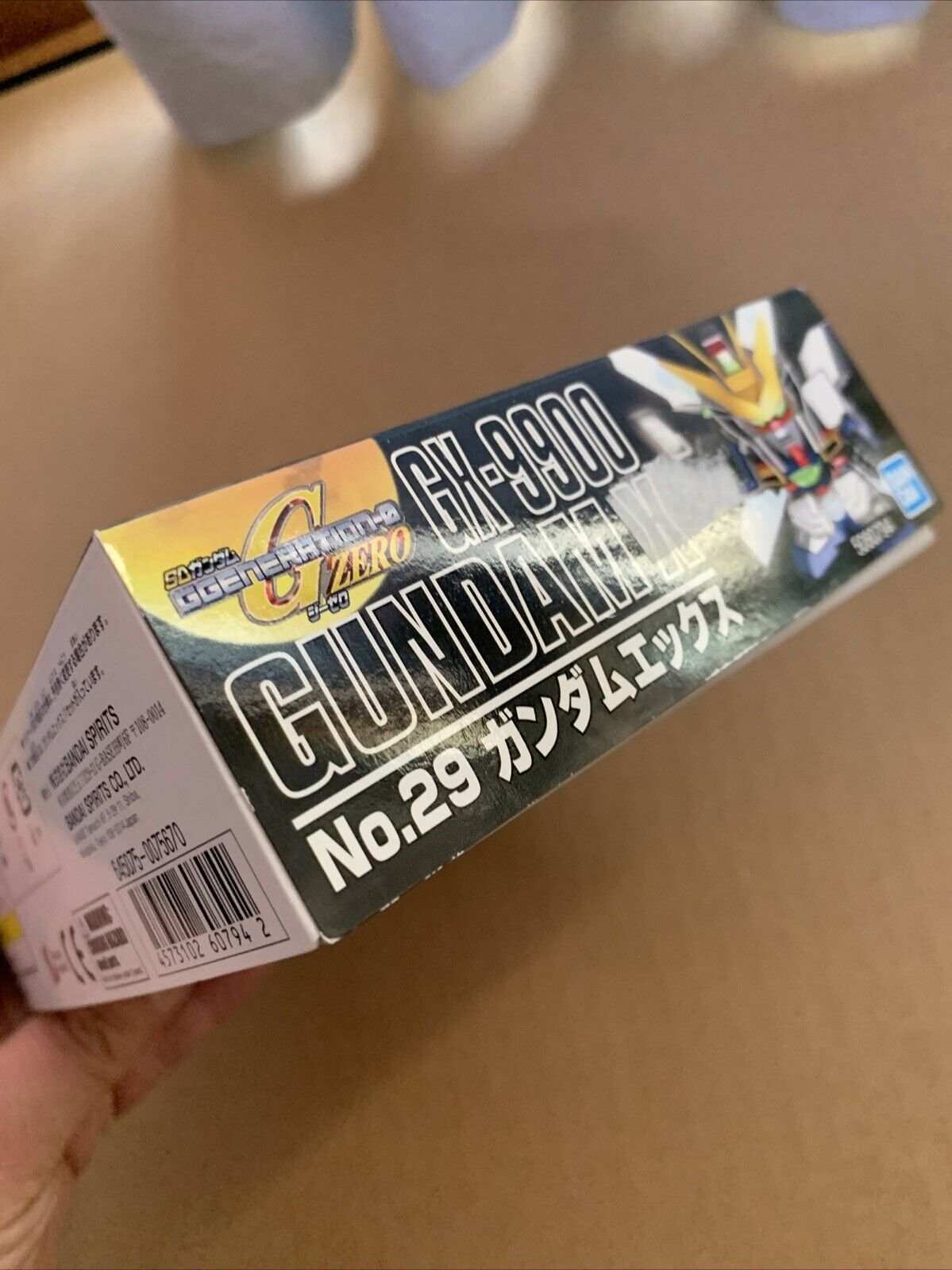 Bandai Gundam X SD G-Generation-0 GX-9900 Model Kit No.29 2000 JAPAN NEW