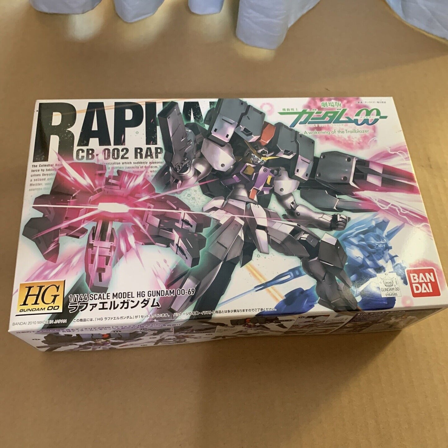 Raphael CB-002 OO 69 Gundam Bandai Gunpla High Grade HG 1/144 JAPAN NEW