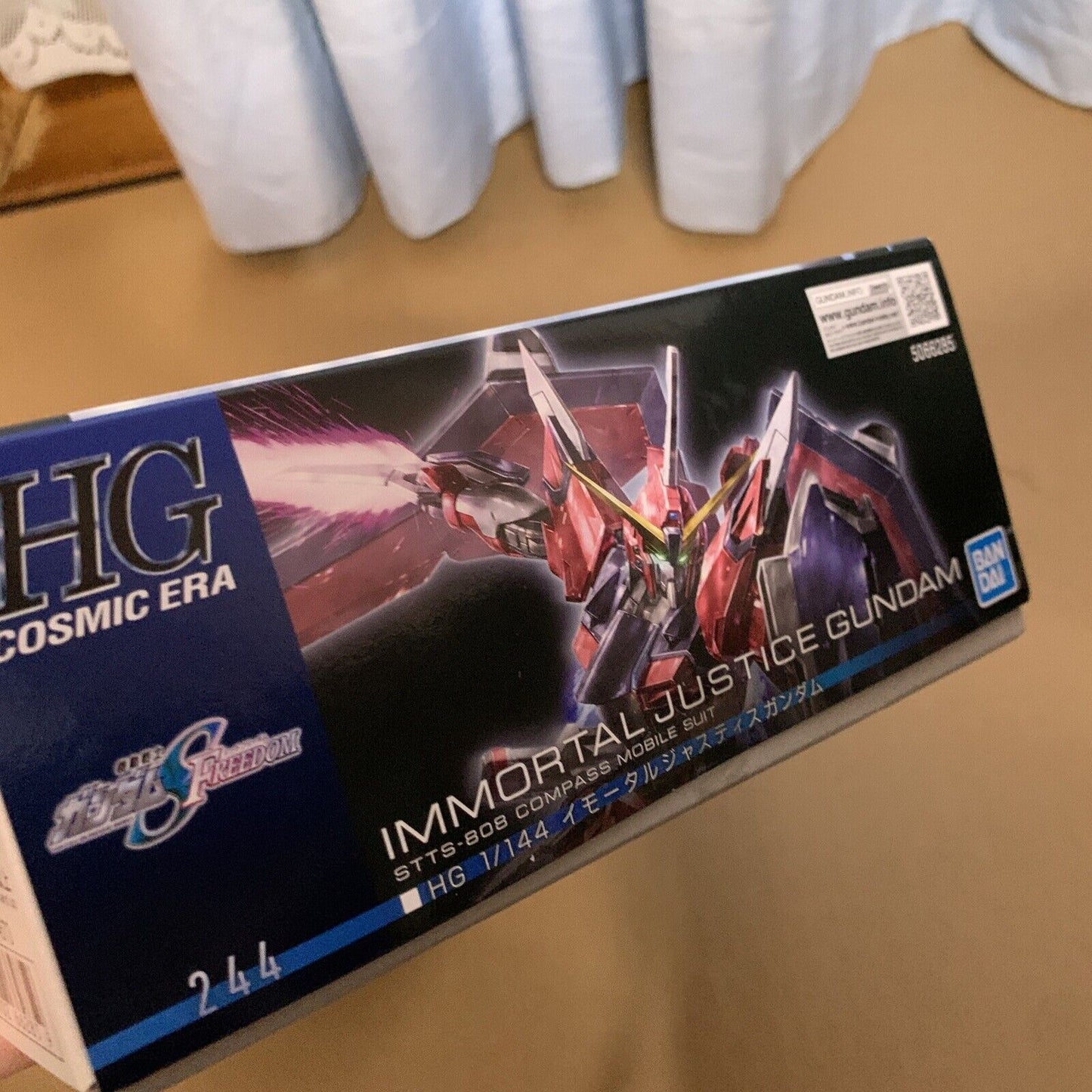 Bandai Gundam HG 1/144 Immortal Justice Gundam Gunpla Model Kit 2024 NEW