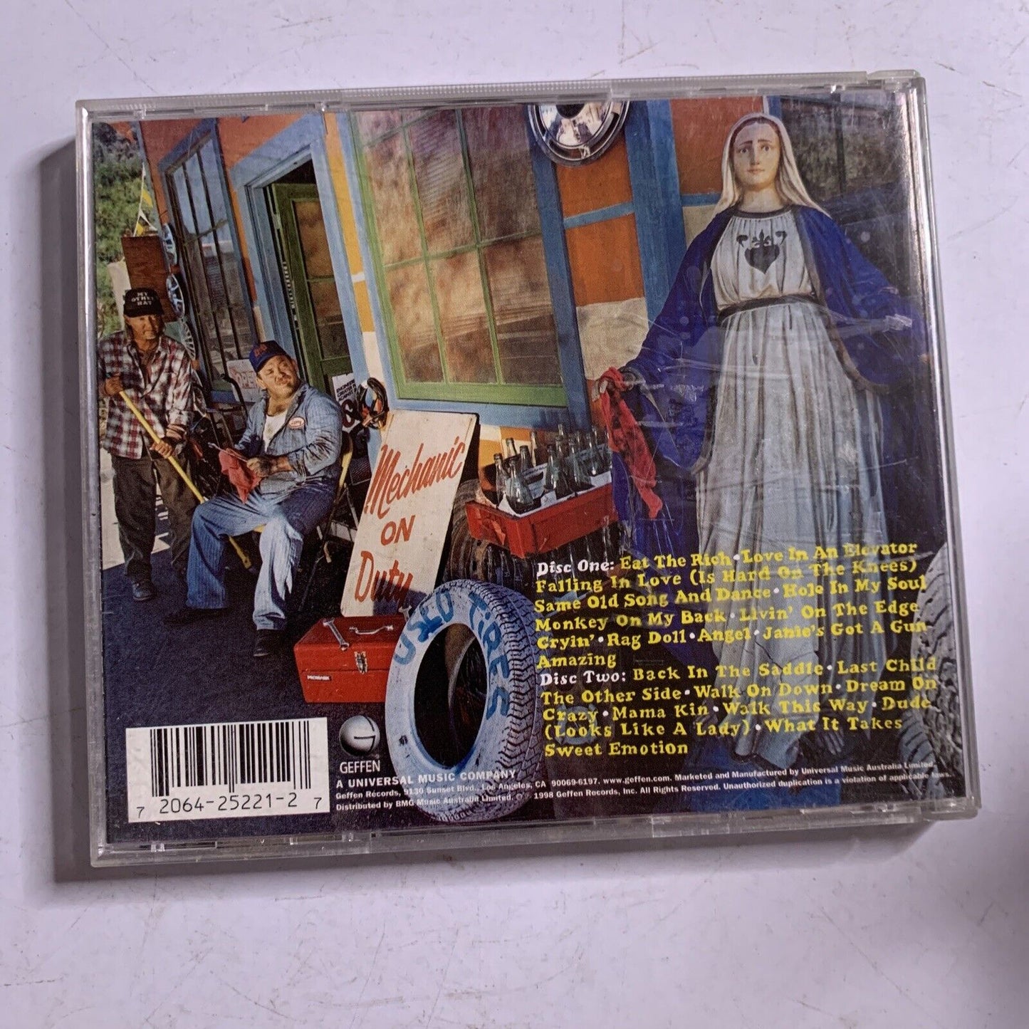 Little South of Sanity by Aerosmith (CD, 1998, 2-Disc Set) Album