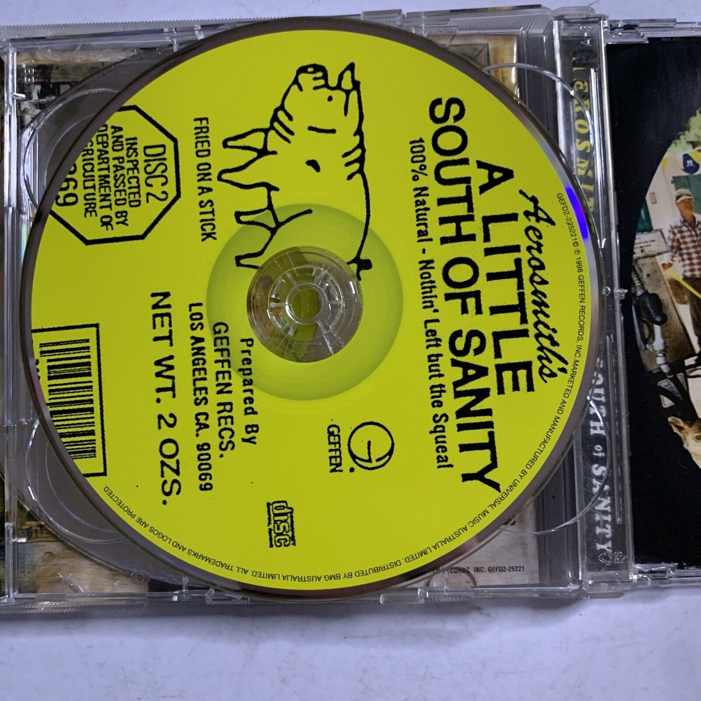 Little South of Sanity by Aerosmith (CD, 1998, 2-Disc Set) Album