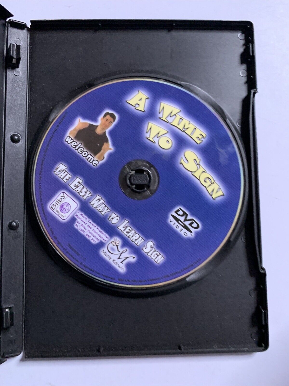 A Time To Sign : The Easy Way To Learn Sign DVD AUSLAN For Beginners All Region