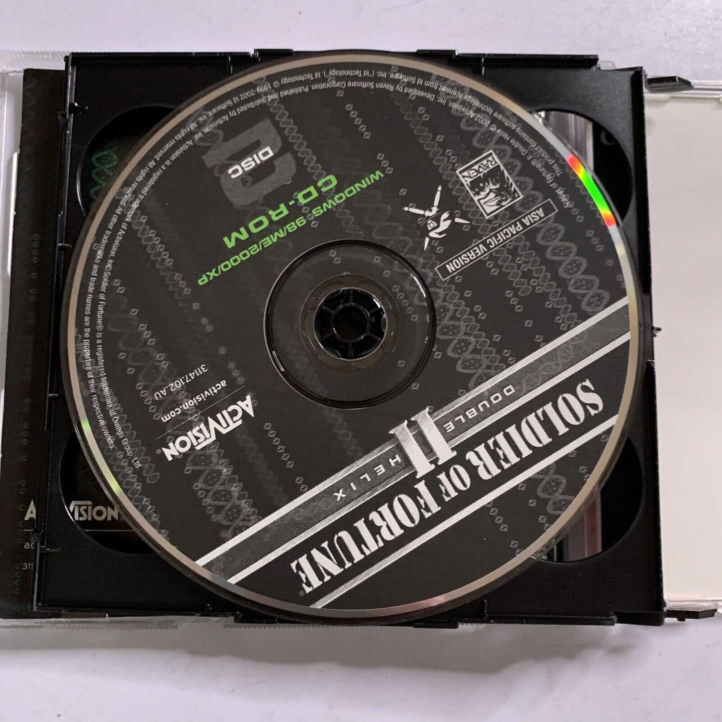 Soldier Of Fortune 2 : Double Helix PC CD-ROM Windows FPS Shooter Game