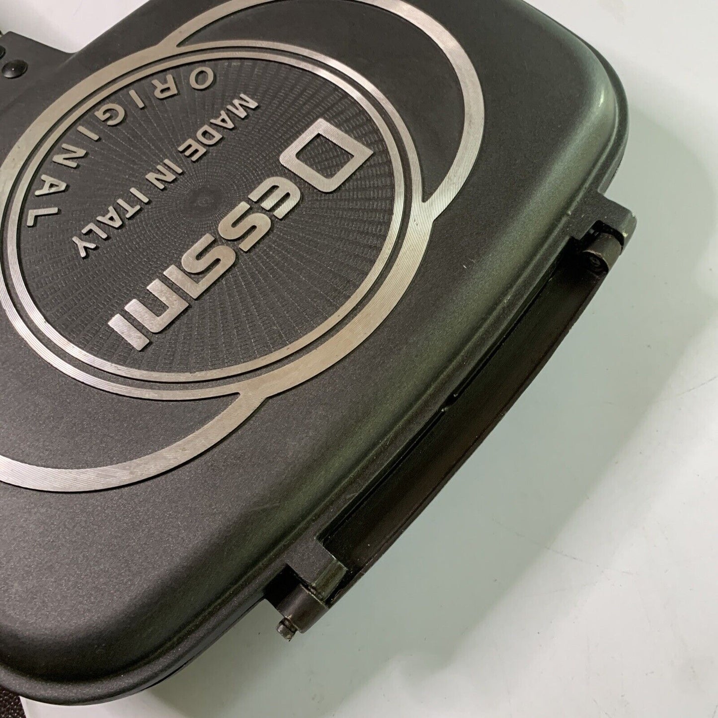 Dessini Aluminium Die Cast Double Sided 2 Grill Pan Made in Italy