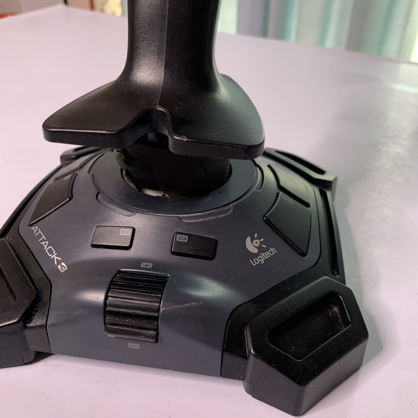 Logitech Attack 3 ATK3 J-UJ18 Joystick Gaming Flight Simulator Controller USB PC