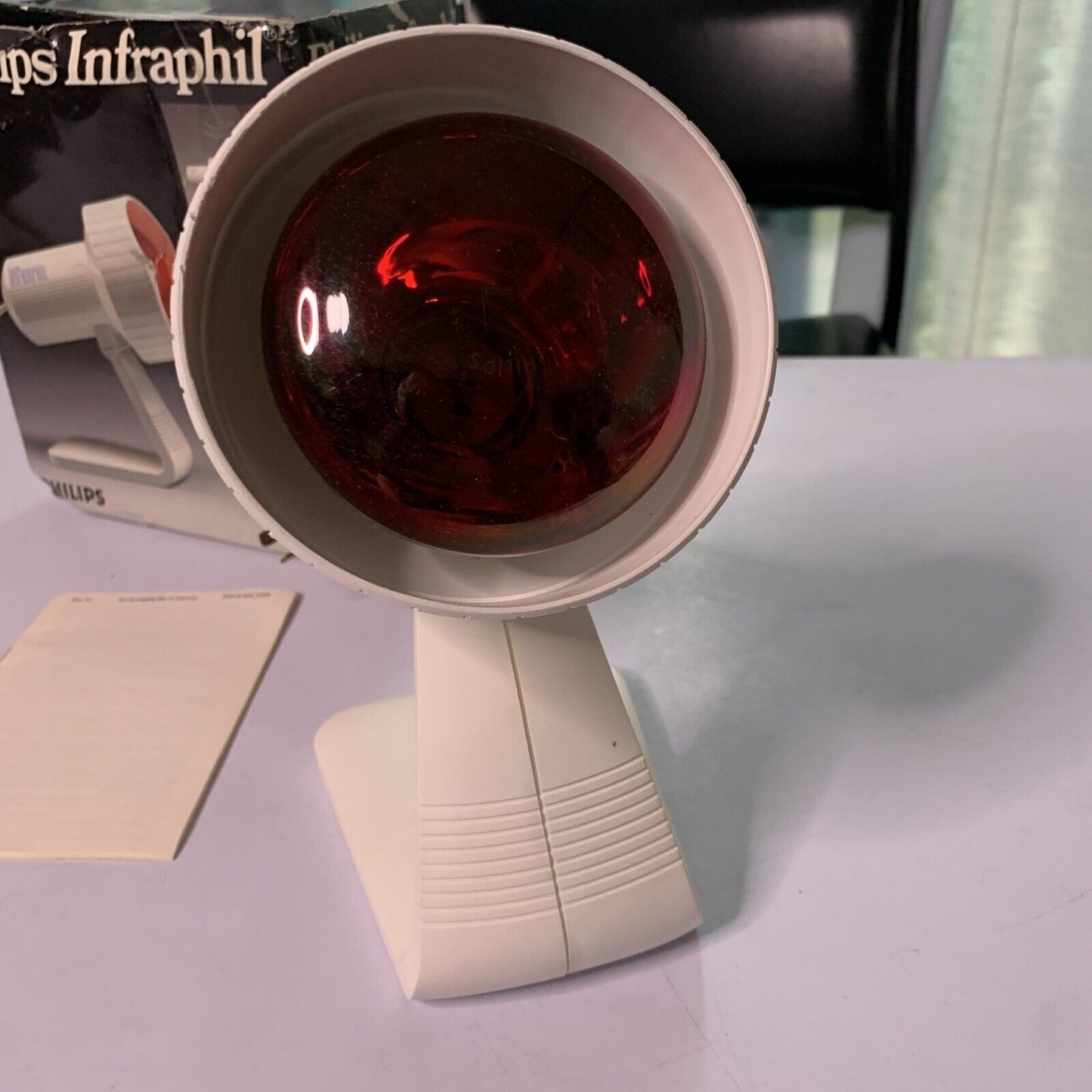 Philips Infraphil Infrared Red Heat Lamp Light Therapy HP 3610