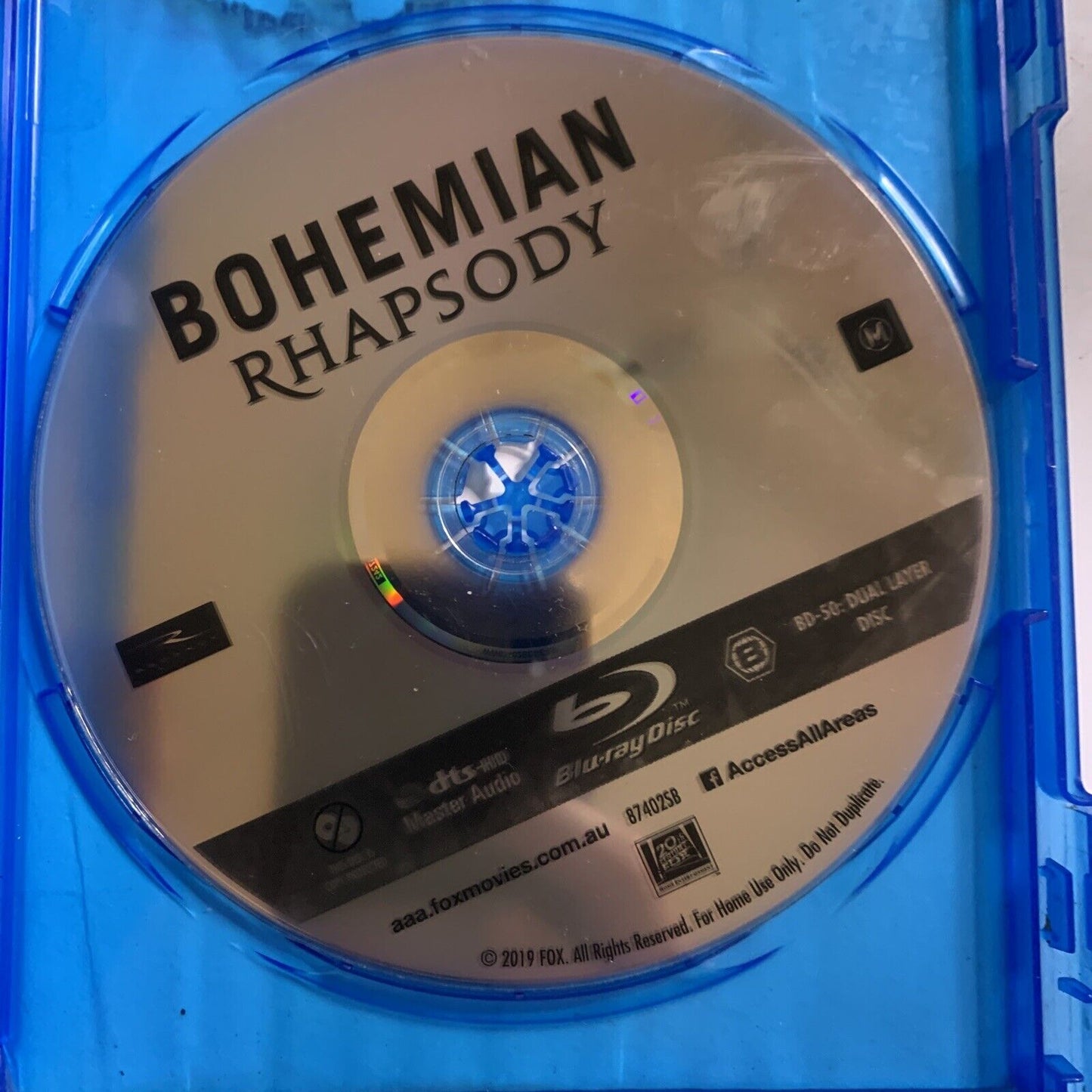 Bohemian Rhapsody (Blu-ray, 2018) Rami Malek Region B