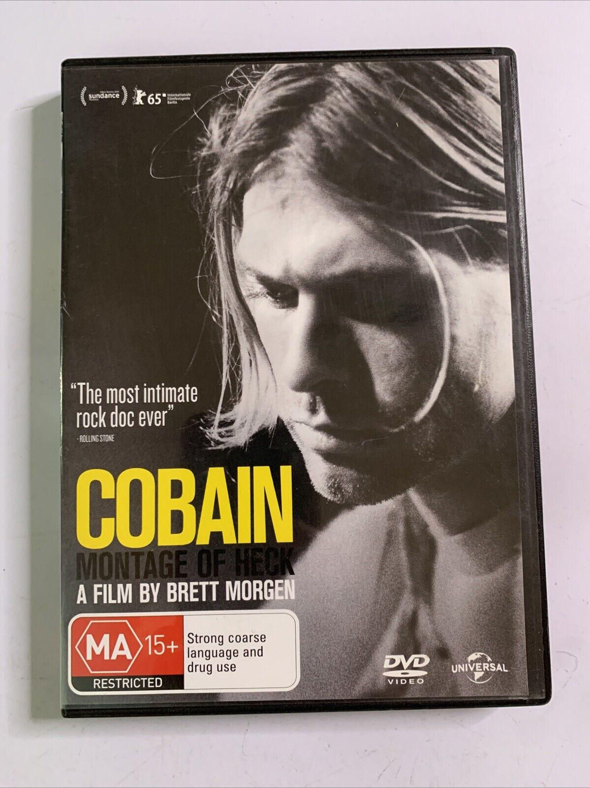 Cobain Montage of Heck (DVD, 2015) Kurt Cobain Official Biography Film Region 4