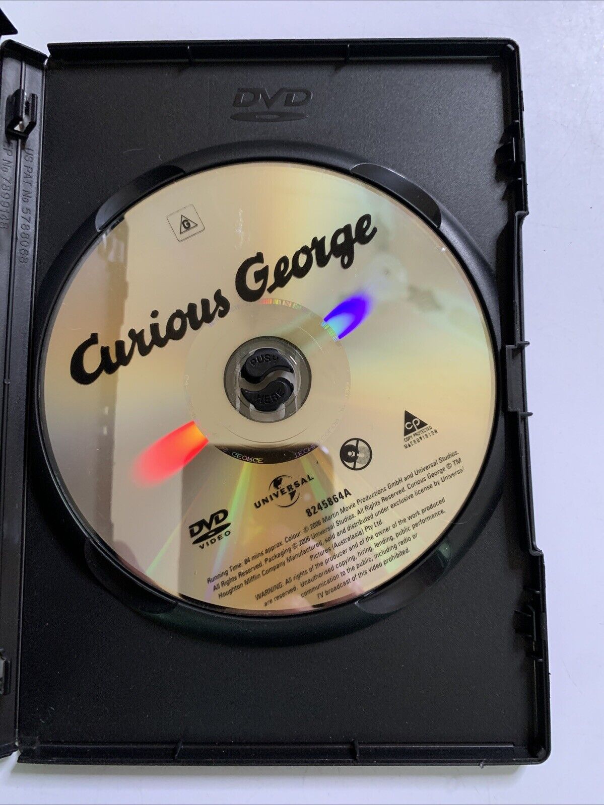 Curious George (DVD, 2006) Will Ferrell, Drew Barrymore Animation Region 4