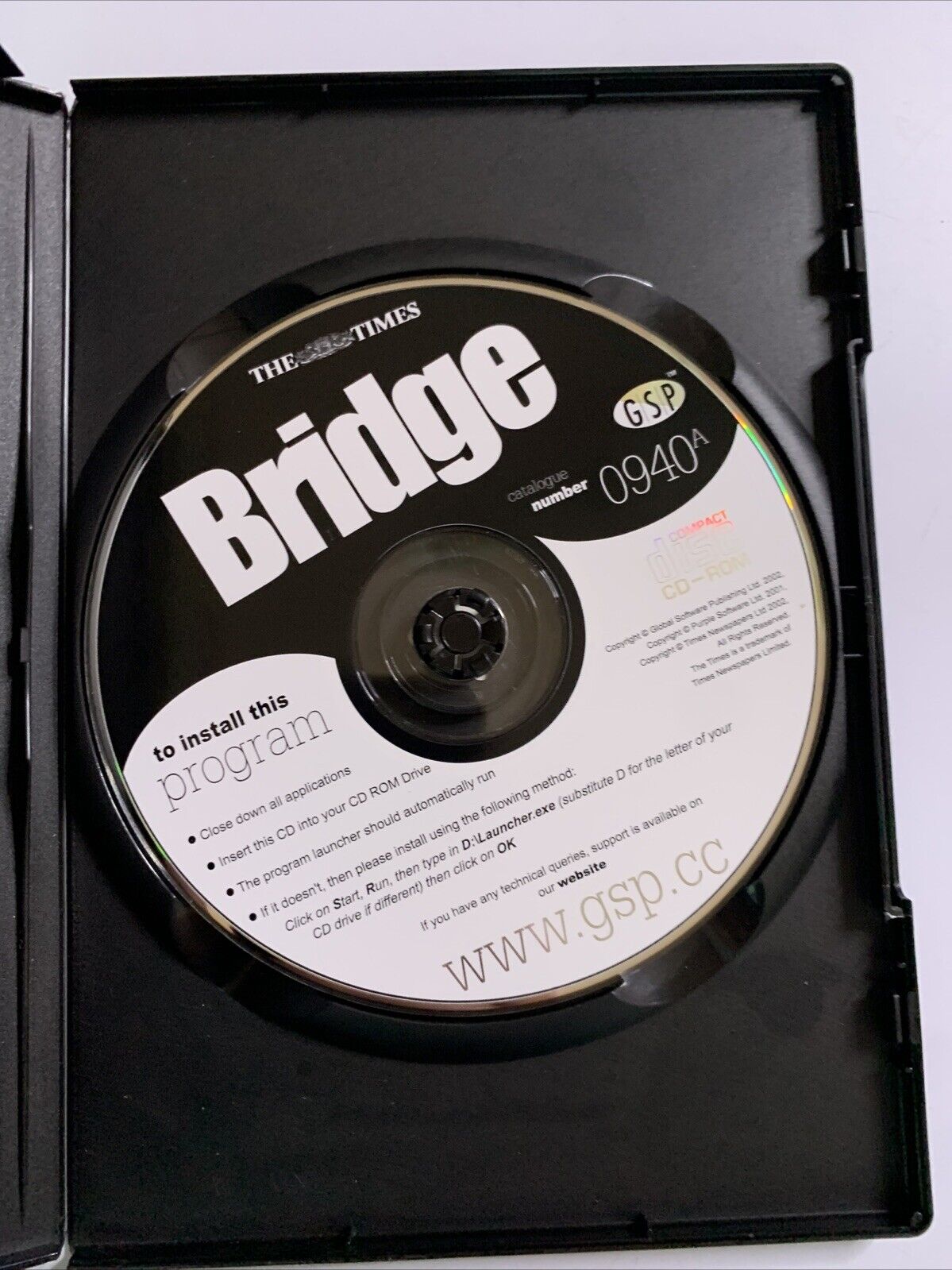 The Times Bridge PC Windows Game
