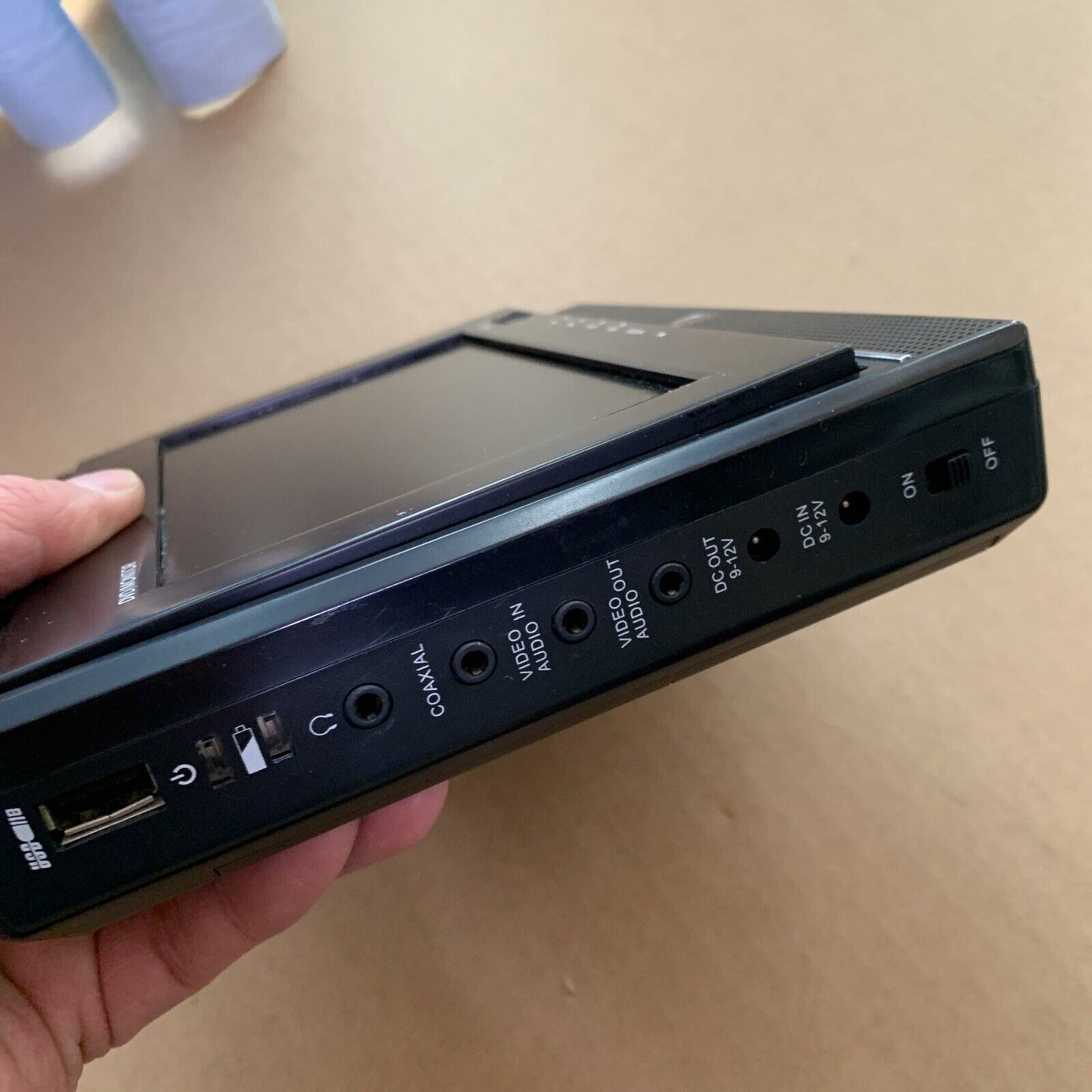AWA DVD Player 7" Wide PDVD-166HD *For Parts Or Repair