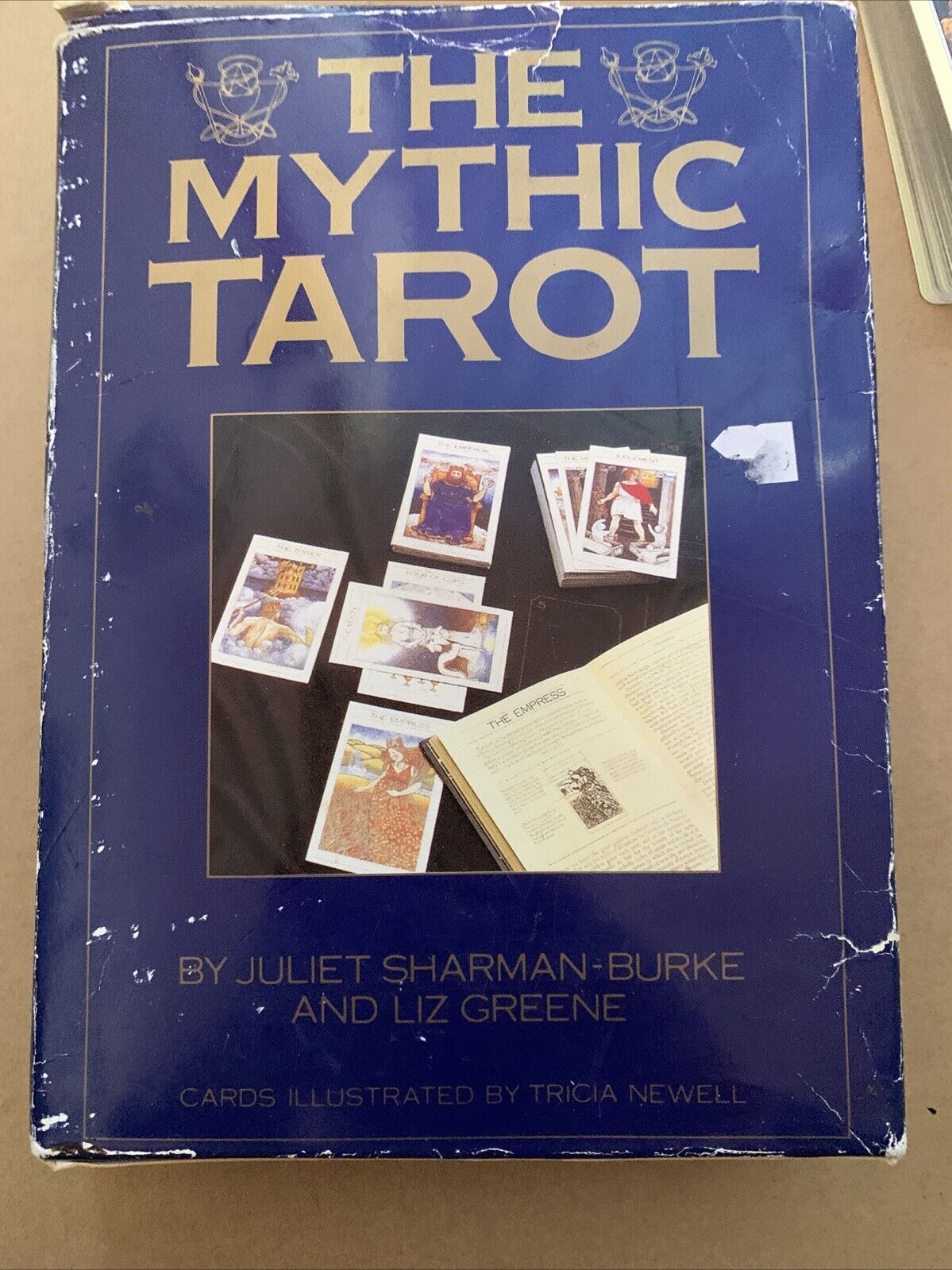The Mythic Tarot Book & Cards Deck by Juliet Sharman-Burke & Liz Greene