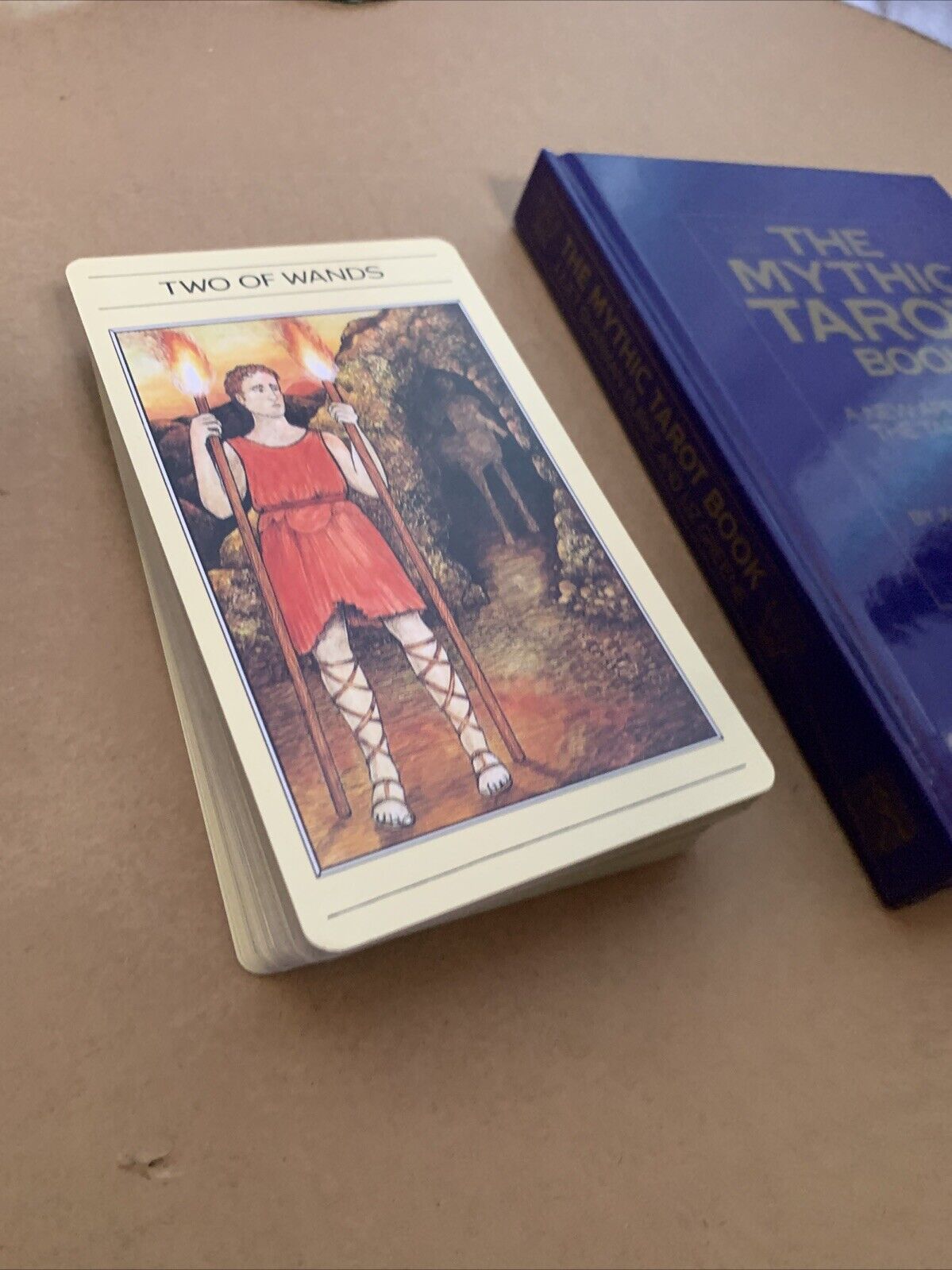 The Mythic Tarot Book & Cards Deck by Juliet Sharman-Burke & Liz Greene