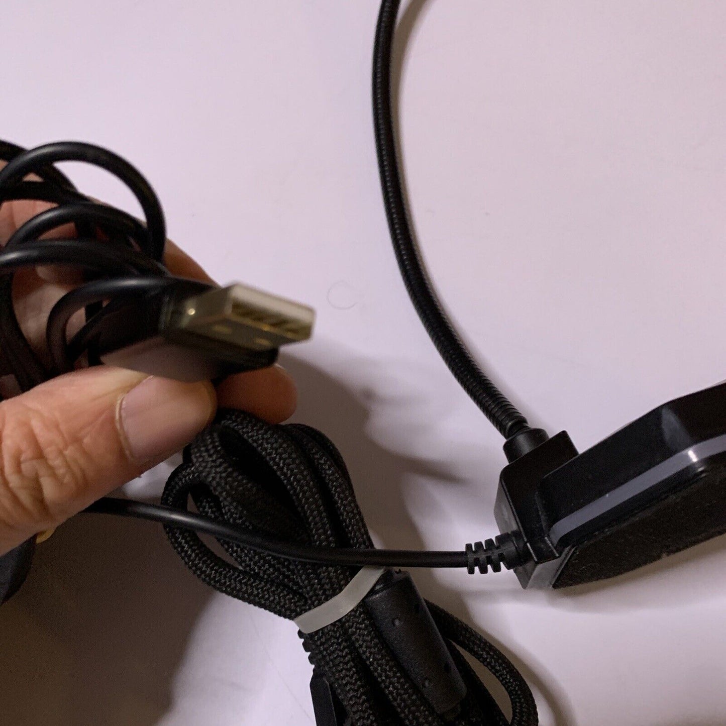 2x RGB Gaming Mouse & Microphone USB Wired