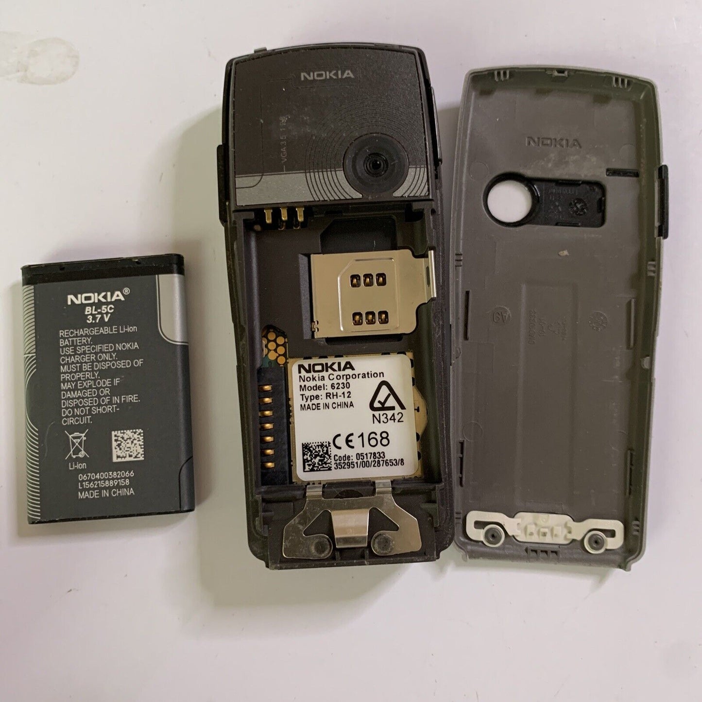 Nokia 6230 Vintage Mobile Phone Untested