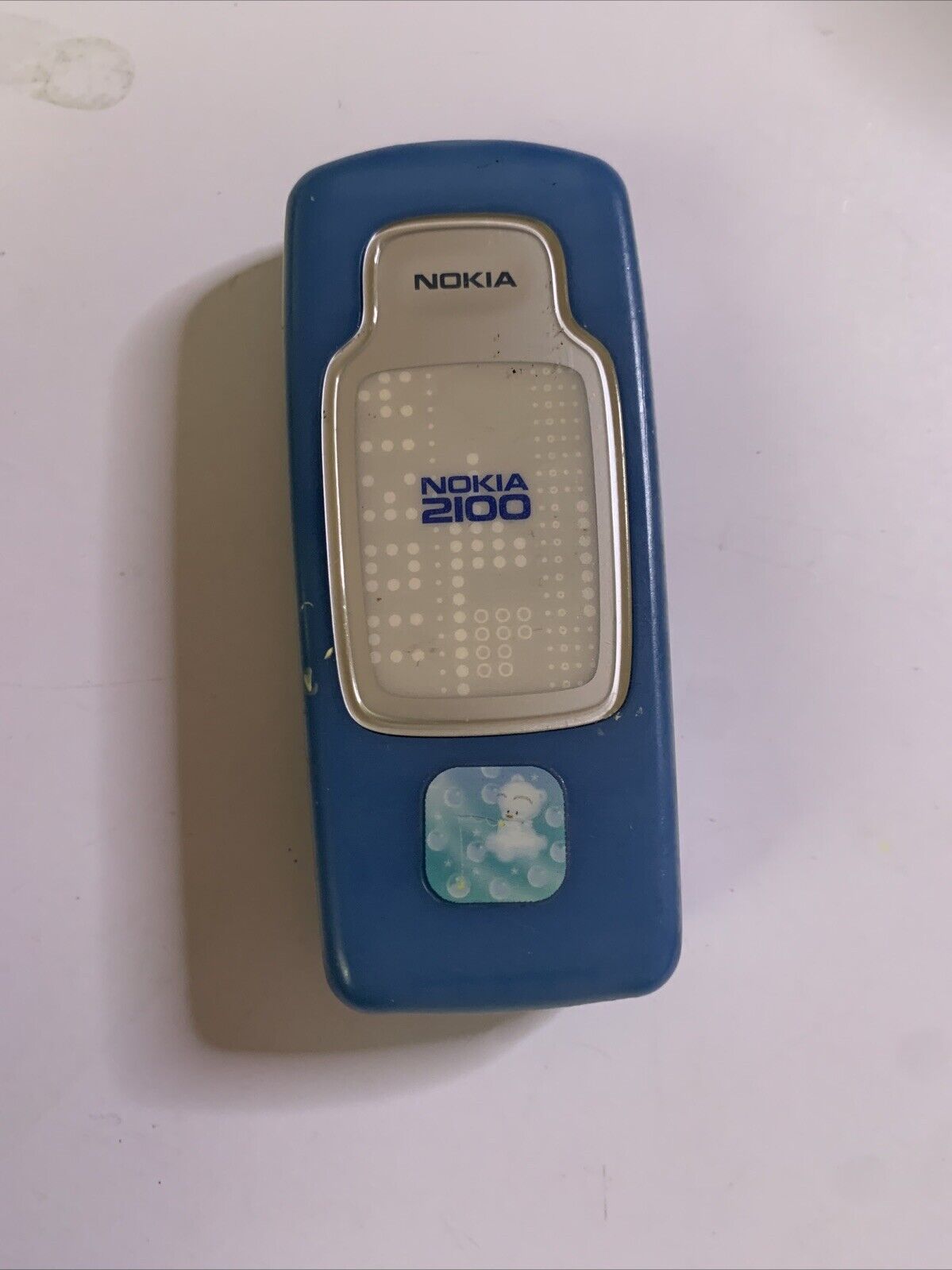 Nokia 2100 Mobile Phone Vintage Retro Blue *Untested
