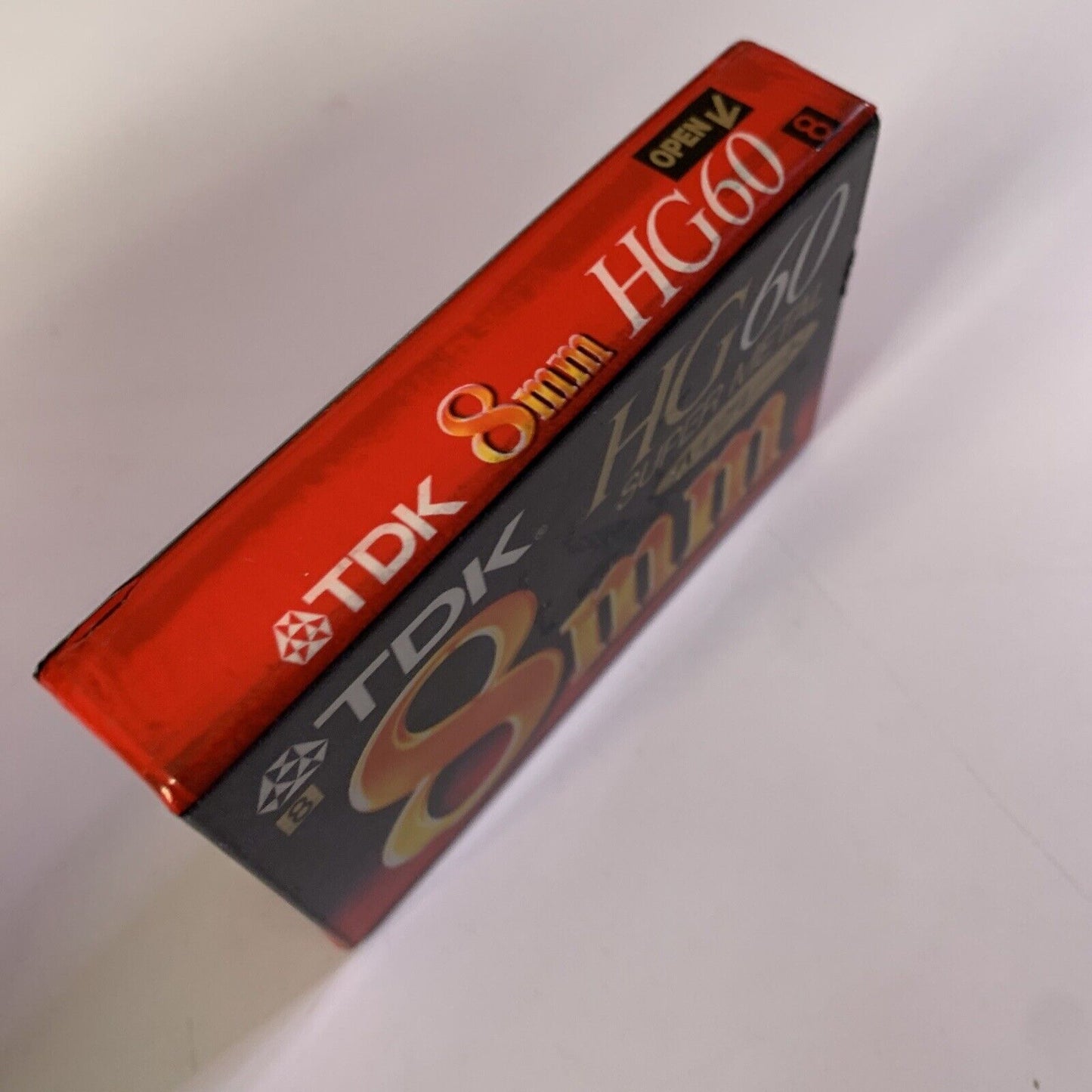 TDK HG60 60 minutes Super Metal 8mm Video Cassette Made in Japan NEW Sealed