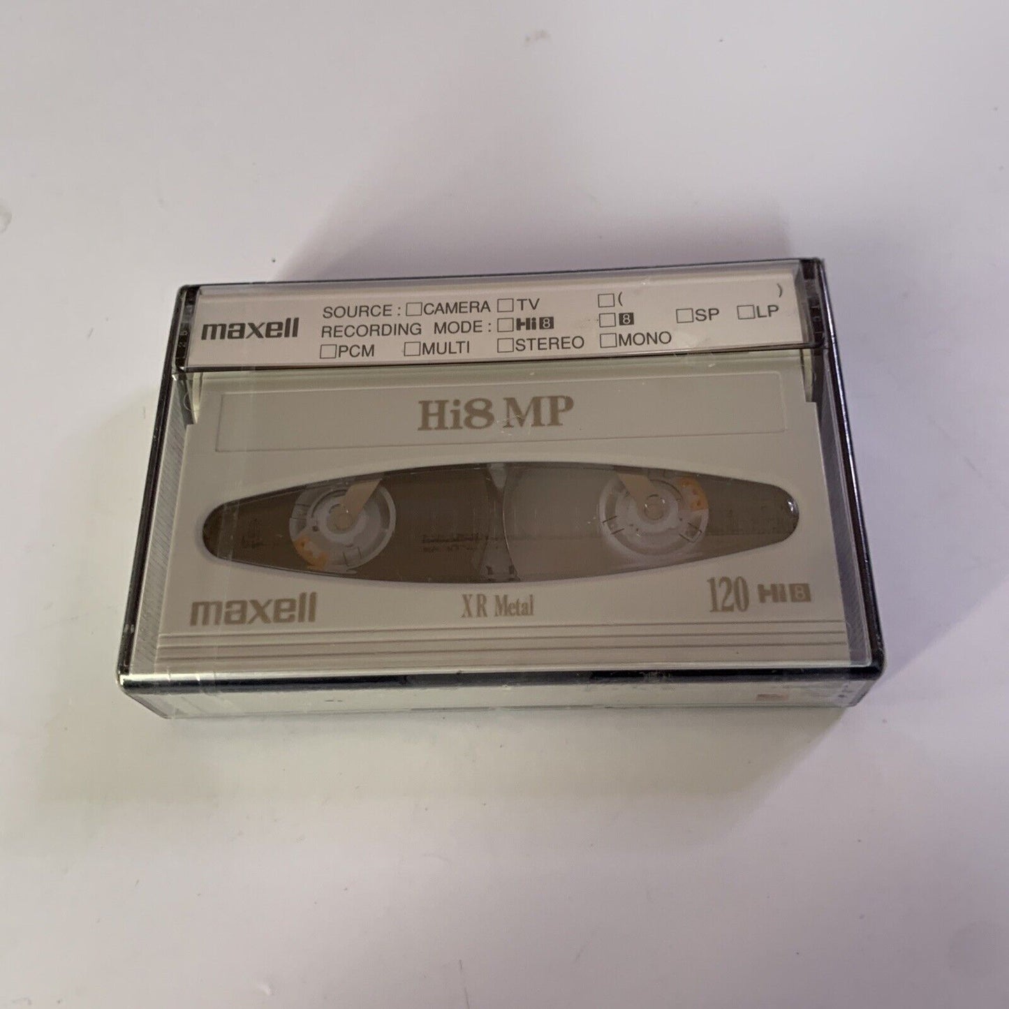 Maxwell Hi8 XR Metal MP 120 Minute 8mm Video Cassette Made in Japan NEW