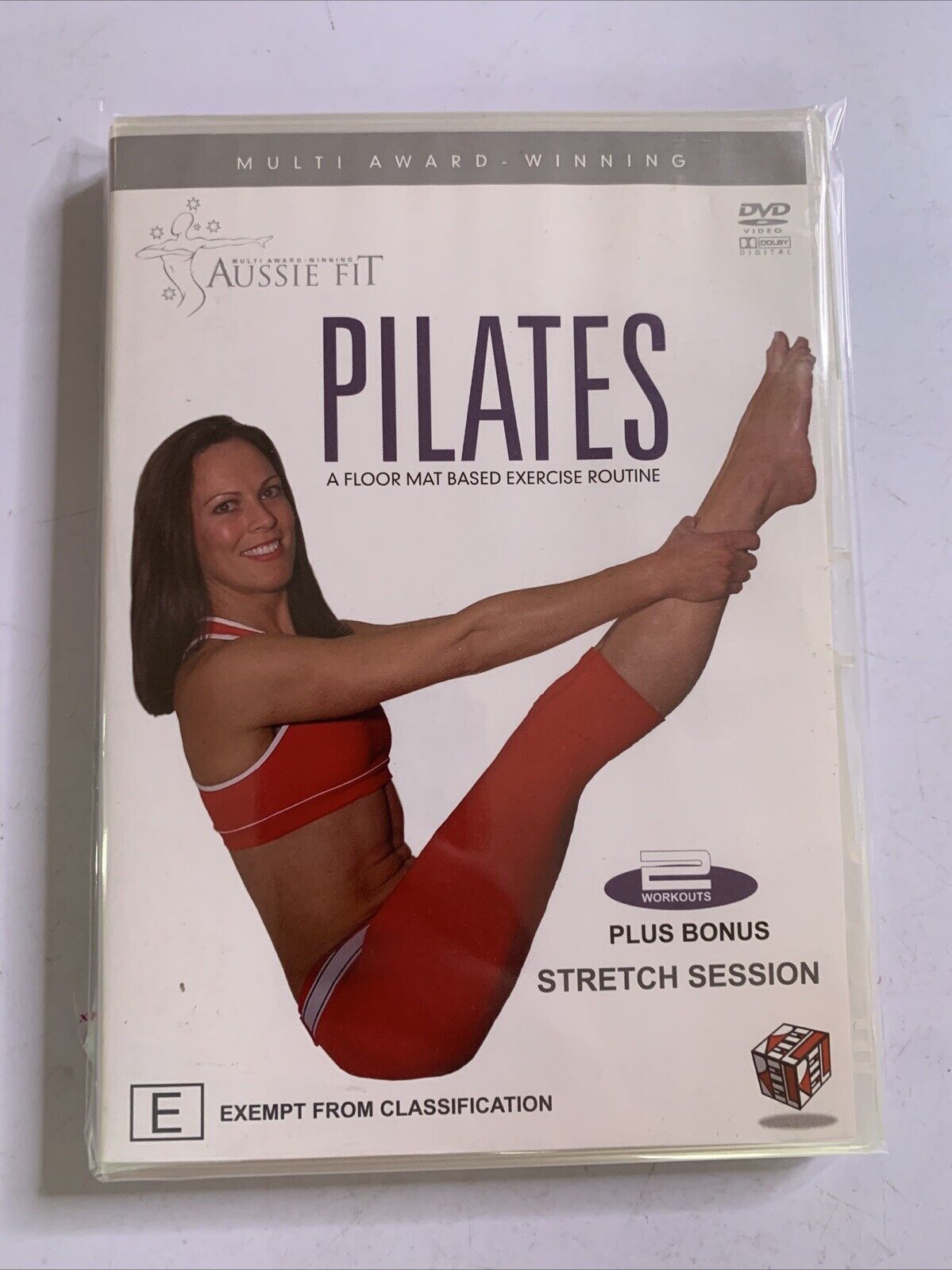 Pilates Floor Mat Based Exercise Routine (DVD) Aussie Fit All Regions NEW