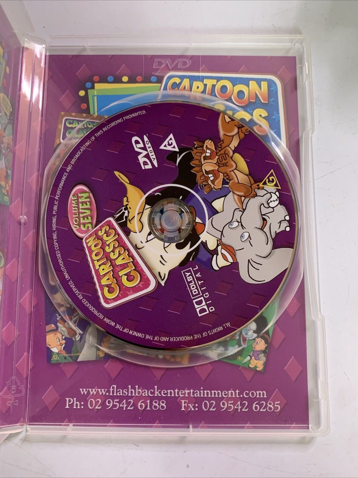 Cartoon Classics Volume 7 (DVD) Daffy Duck Porky Pig All Regions