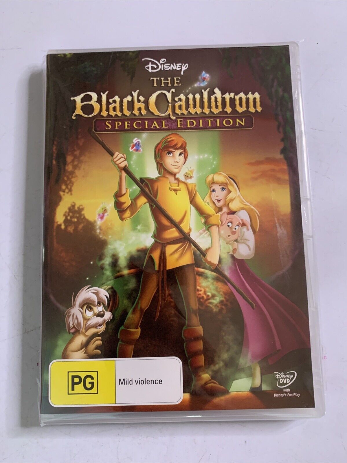 The Black Cauldron Special Edition (DVD, 1985) Disney Film Region 4 NEW