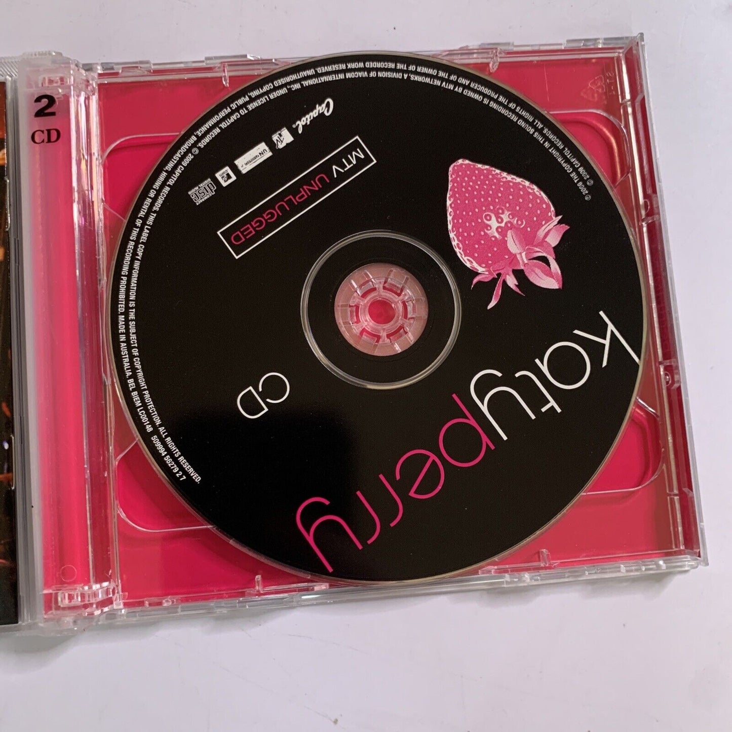 Katy Perry: MTV Unplugged (CD +DVD, 2009) Limited Ed. Album All Regions