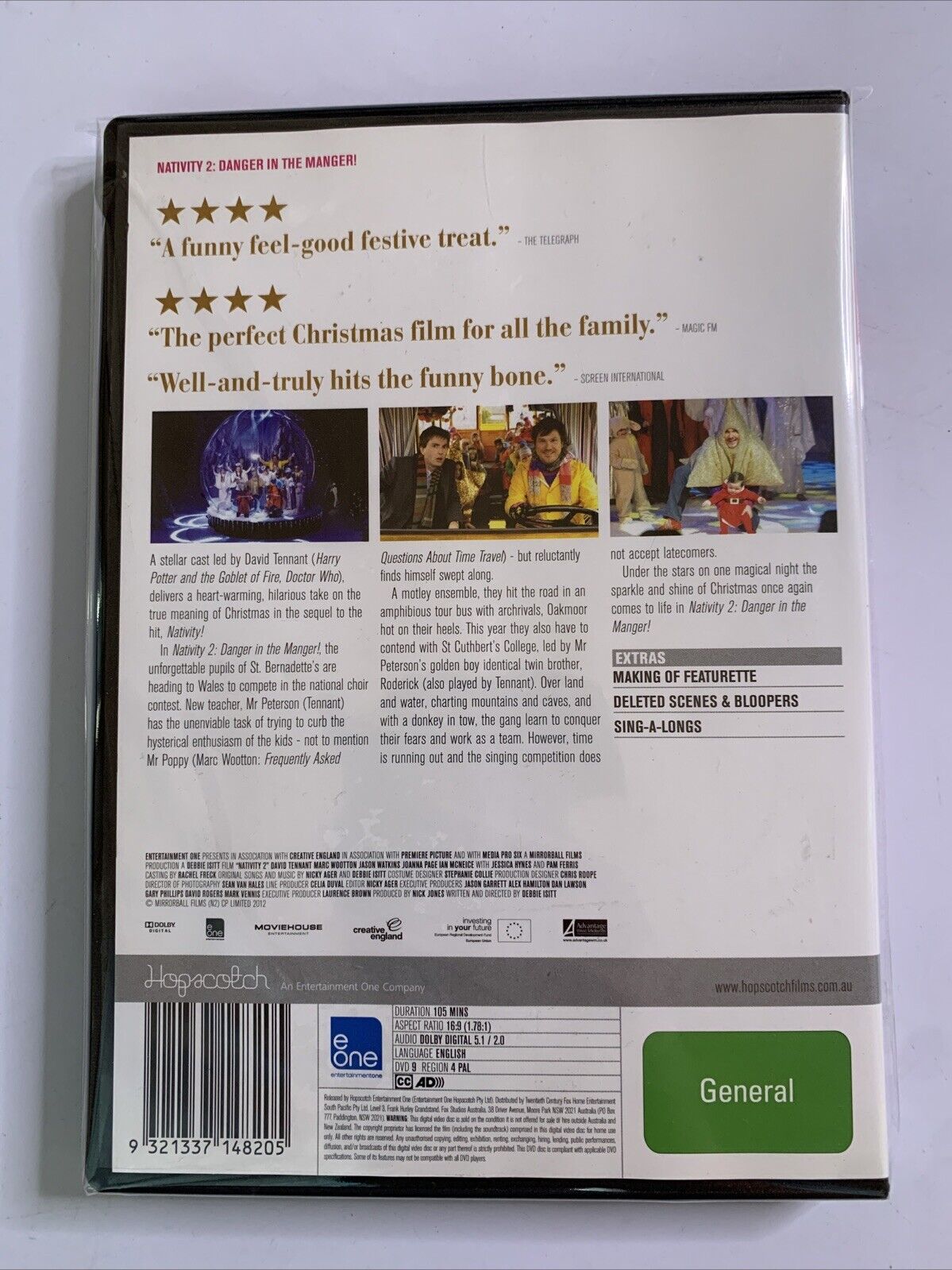 Nativity 2 Danger in the Manger! (DVD, 2012) Region 4 NEW