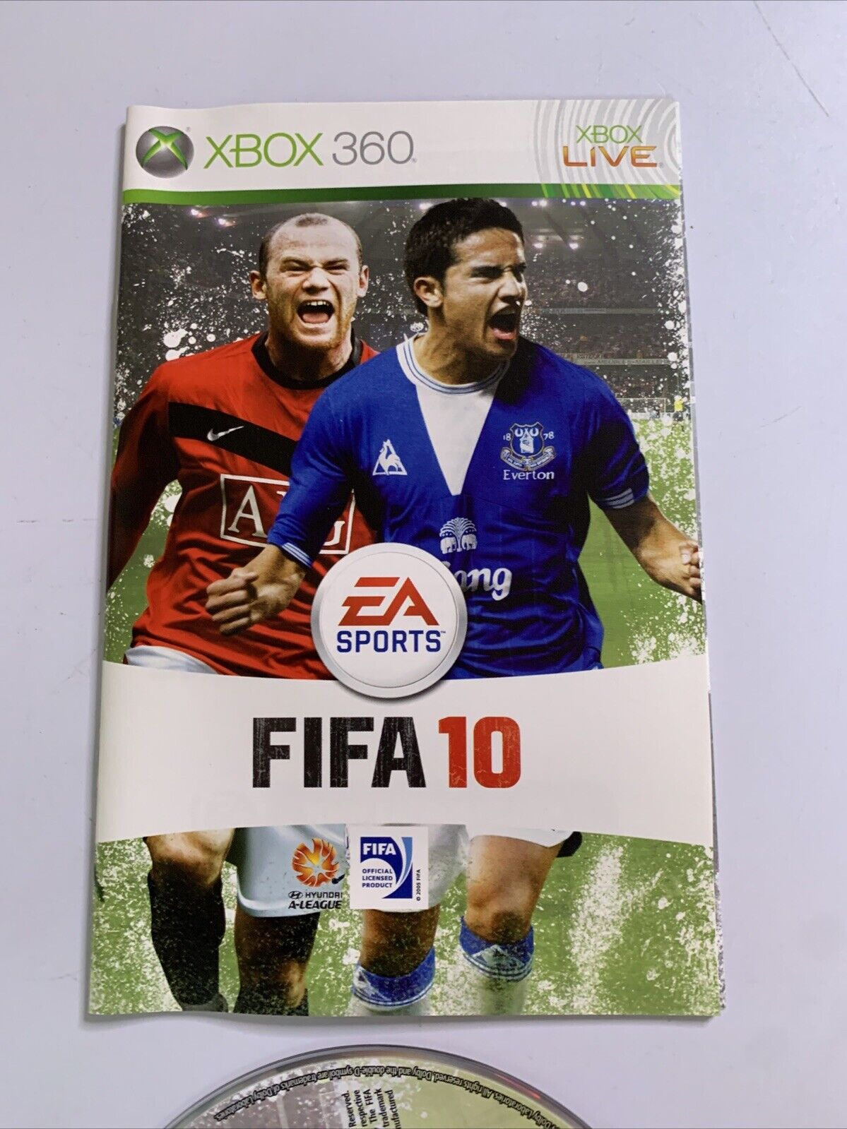 FIFA 10 Microsoft XBOX 360 PAL Football Soccer Game Complete