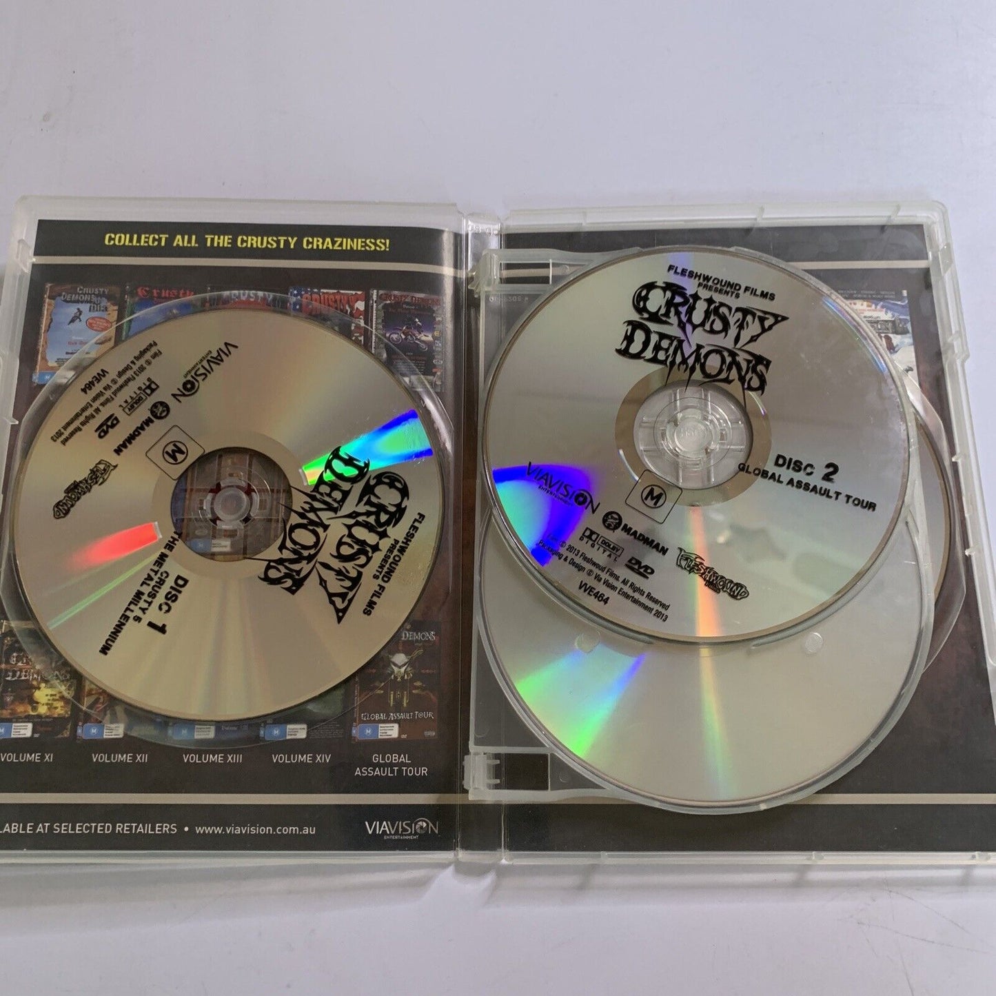 Crusty Tour Special Crusty Vol 5 / Global Assault / Crusty Vol 15 / on Tour DVD