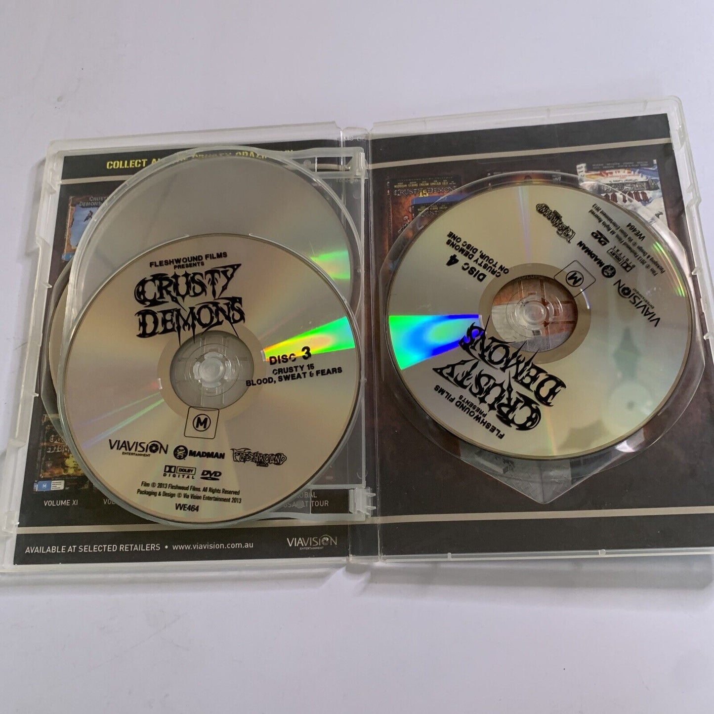 Crusty Tour Special Crusty Vol 5 / Global Assault / Crusty Vol 15 / on Tour DVD
