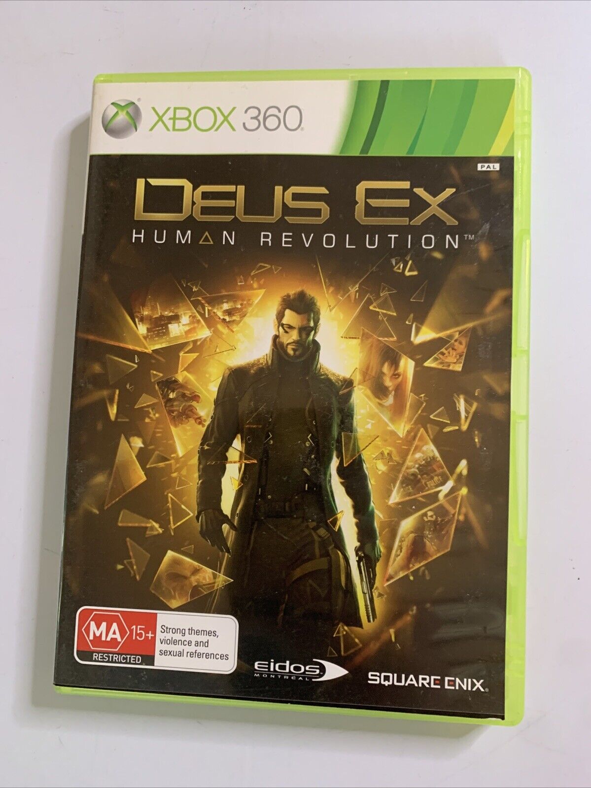 Deus Ex: Human Revolution Microsoft XBOX 360 PAL 2011 Game Complete