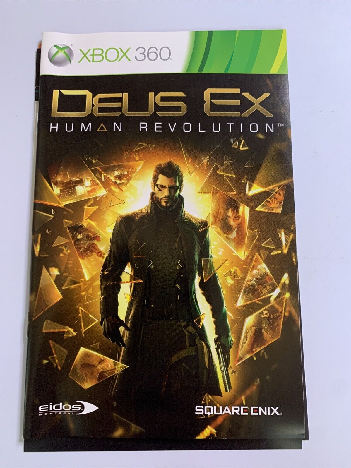 Deus Ex: Human Revolution Microsoft XBOX 360 PAL 2011 Game Complete
