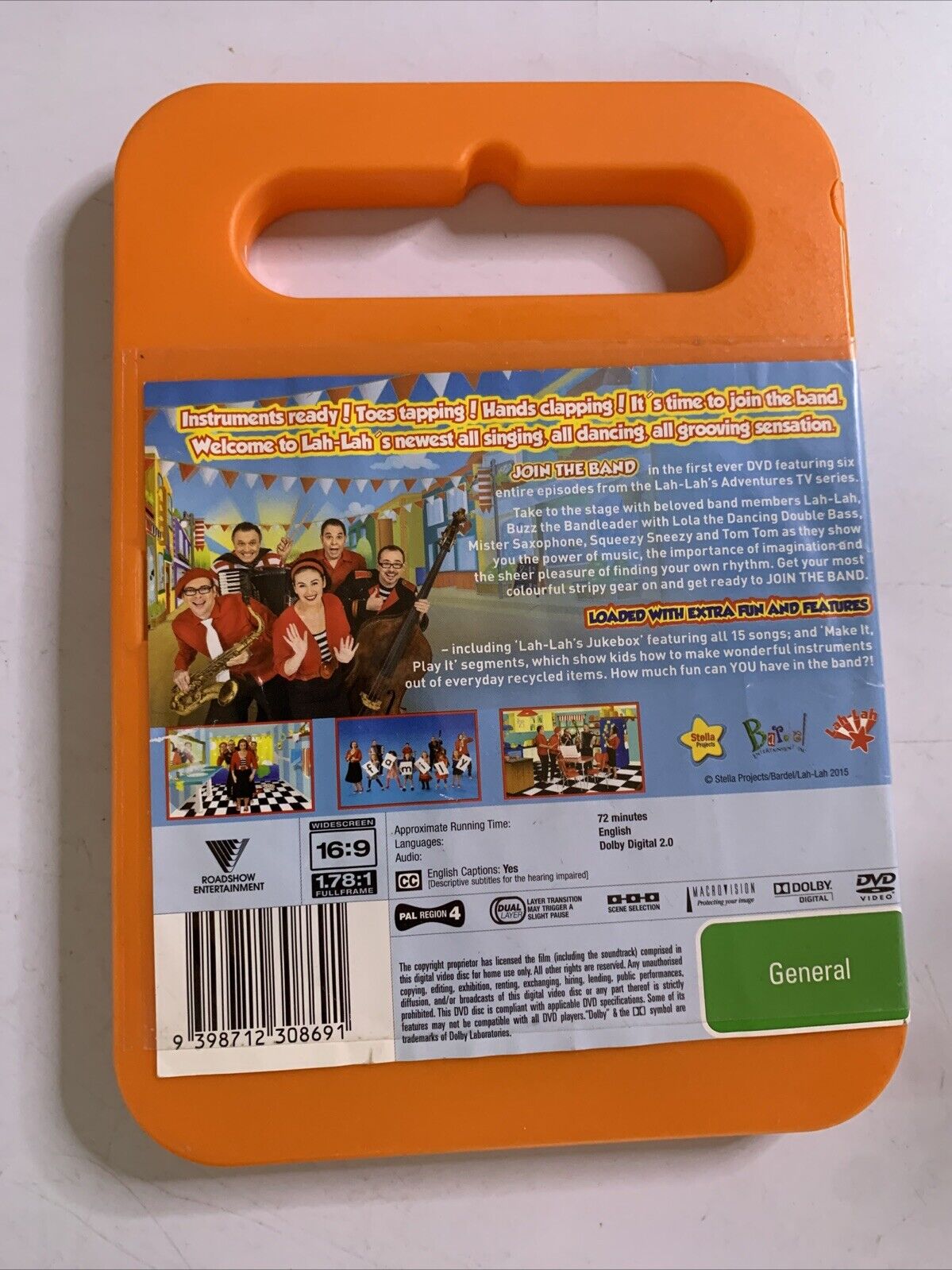Lah-Lah's Adventures Join the Band (DVD, 2015) Region 4