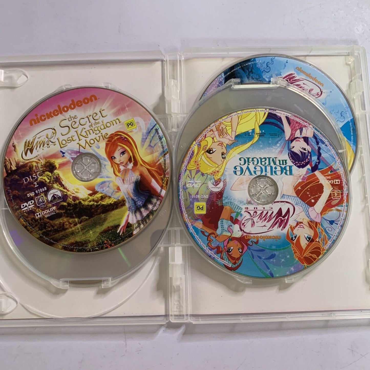 Winx Club Power To Believe 5-Disc Set (DVD, 2013) Region 4