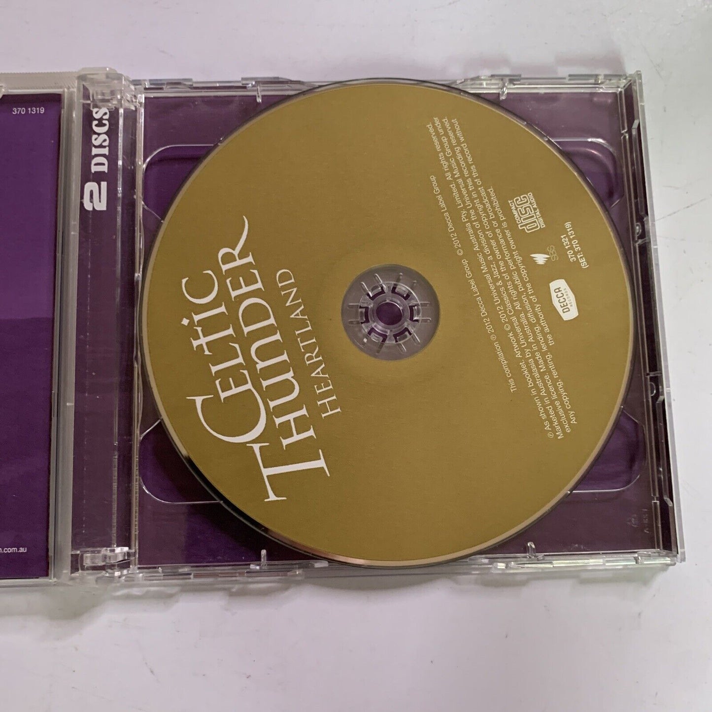 Heartland by Celtic Thunder (CD & DVD, 2012, 2-Disc)