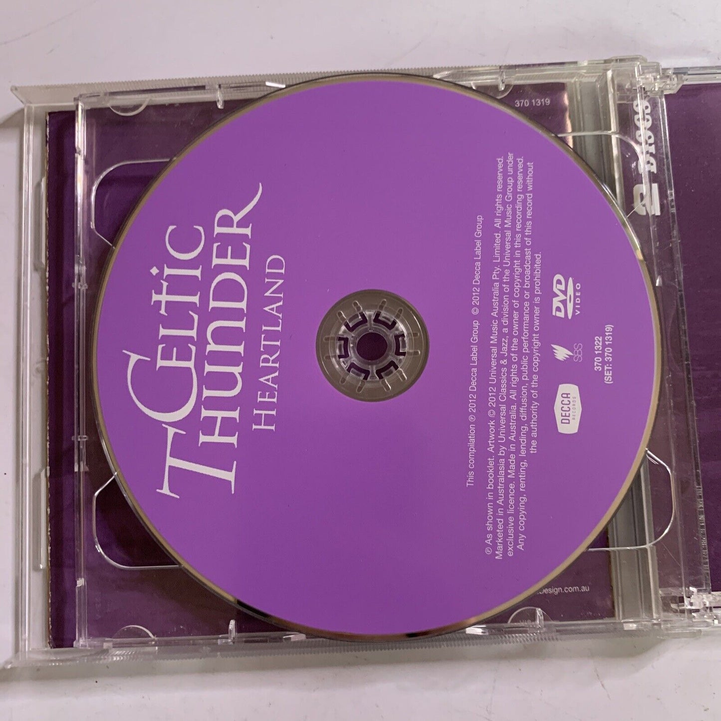 Heartland by Celtic Thunder (CD & DVD, 2012, 2-Disc)