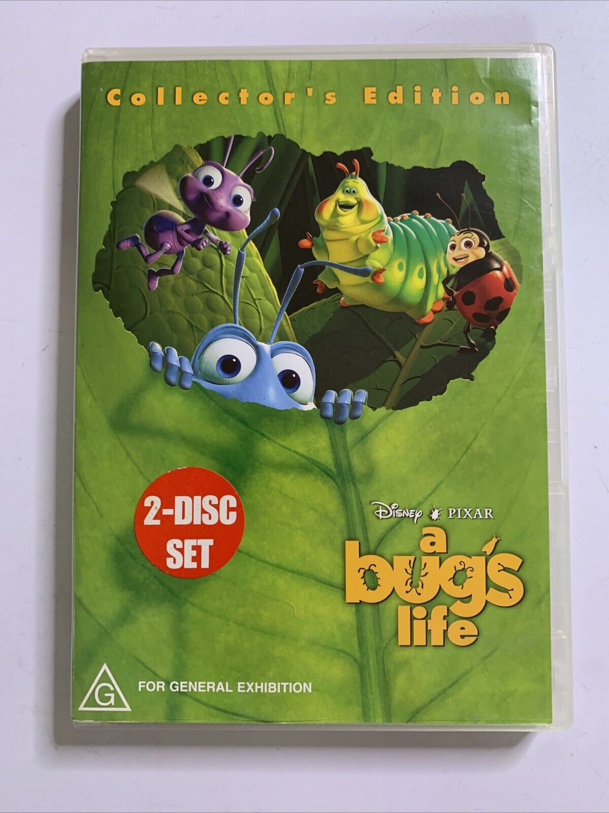 A Bug's Life Collector's Edition (DVD, 1998) 2-Disc Disney Pixar Film Region 4